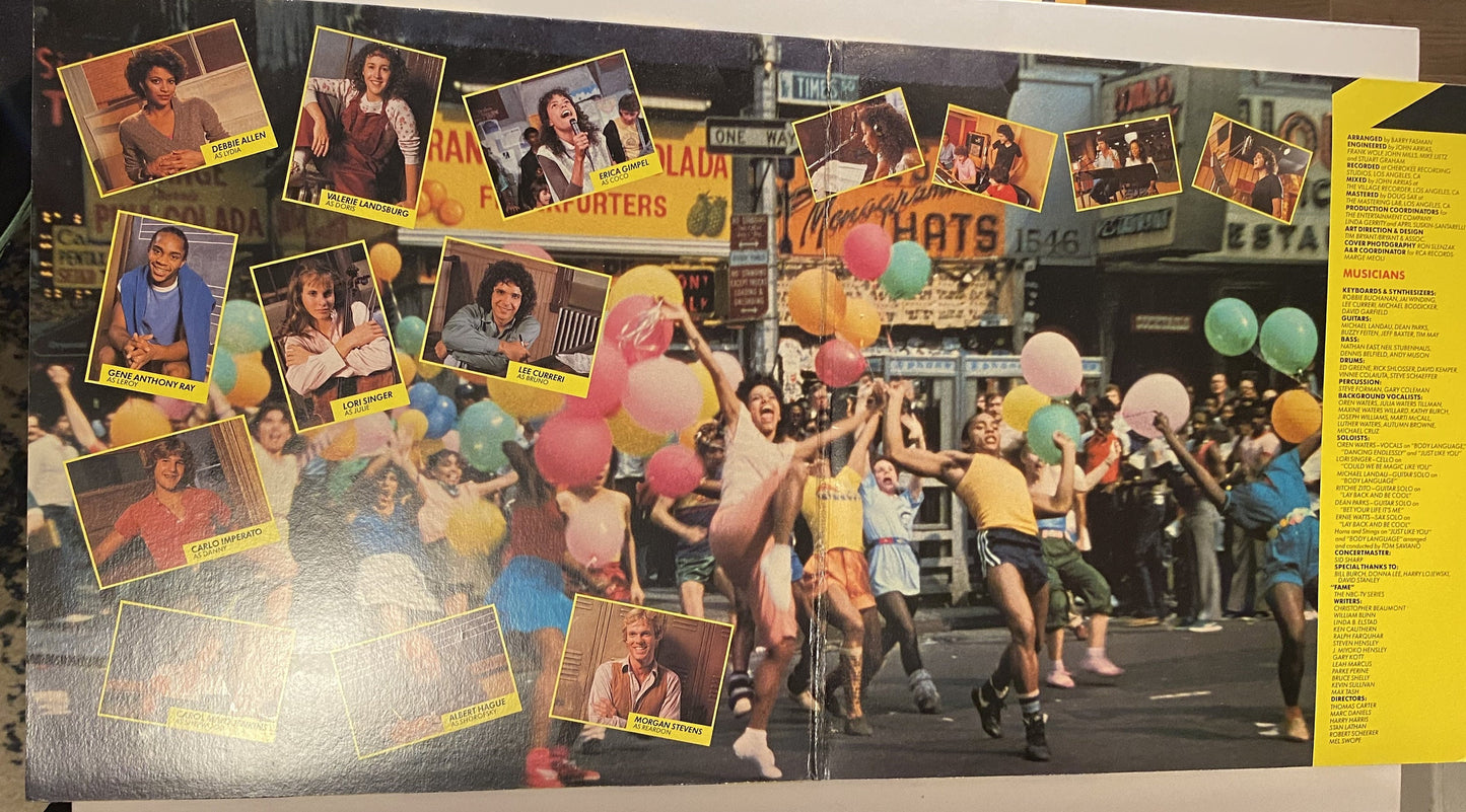 The Kids From Fame - Songs - 1982 Vinyl LP