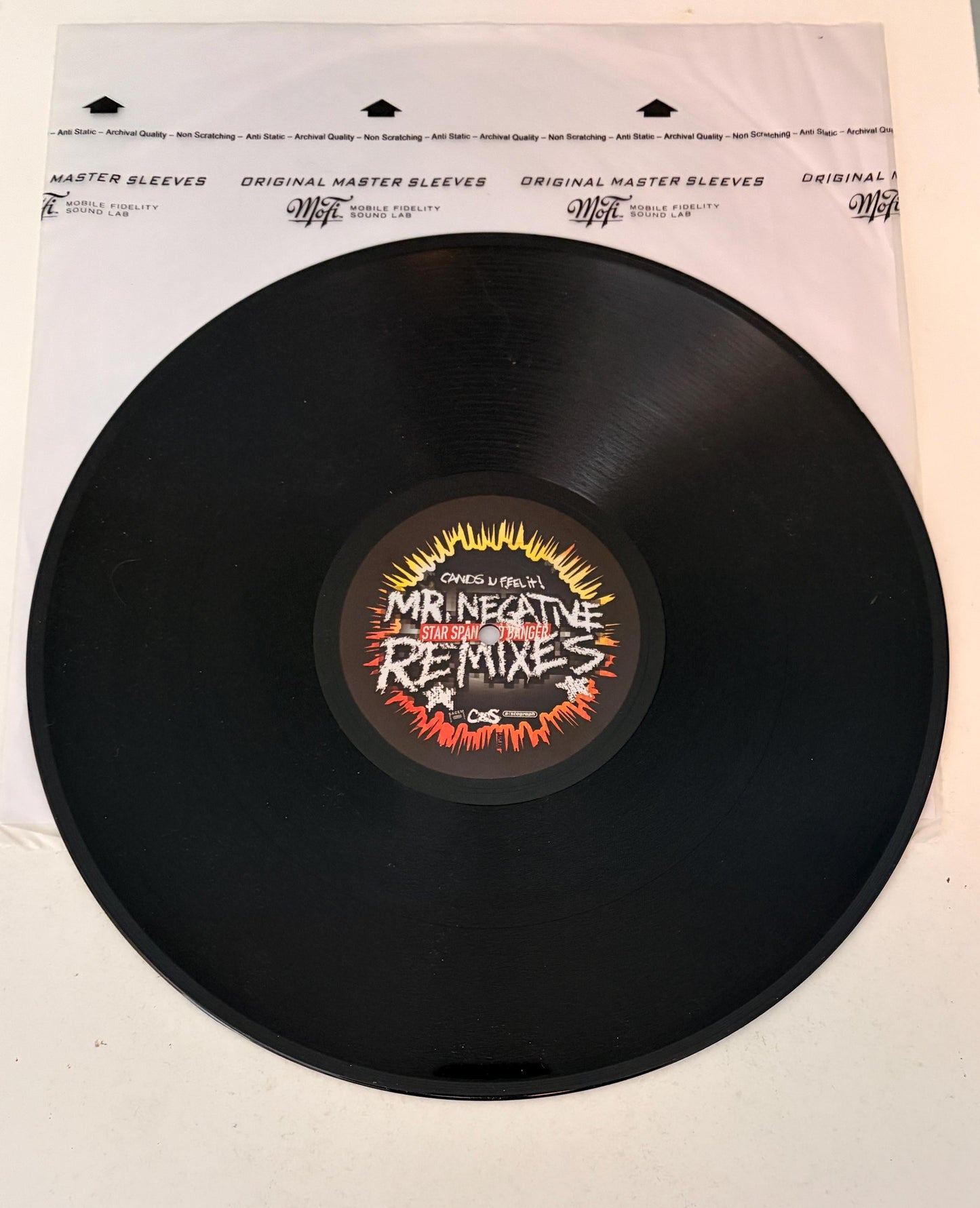Crack & Speed Mr. Negative Remixes 2002 Vinyl Record