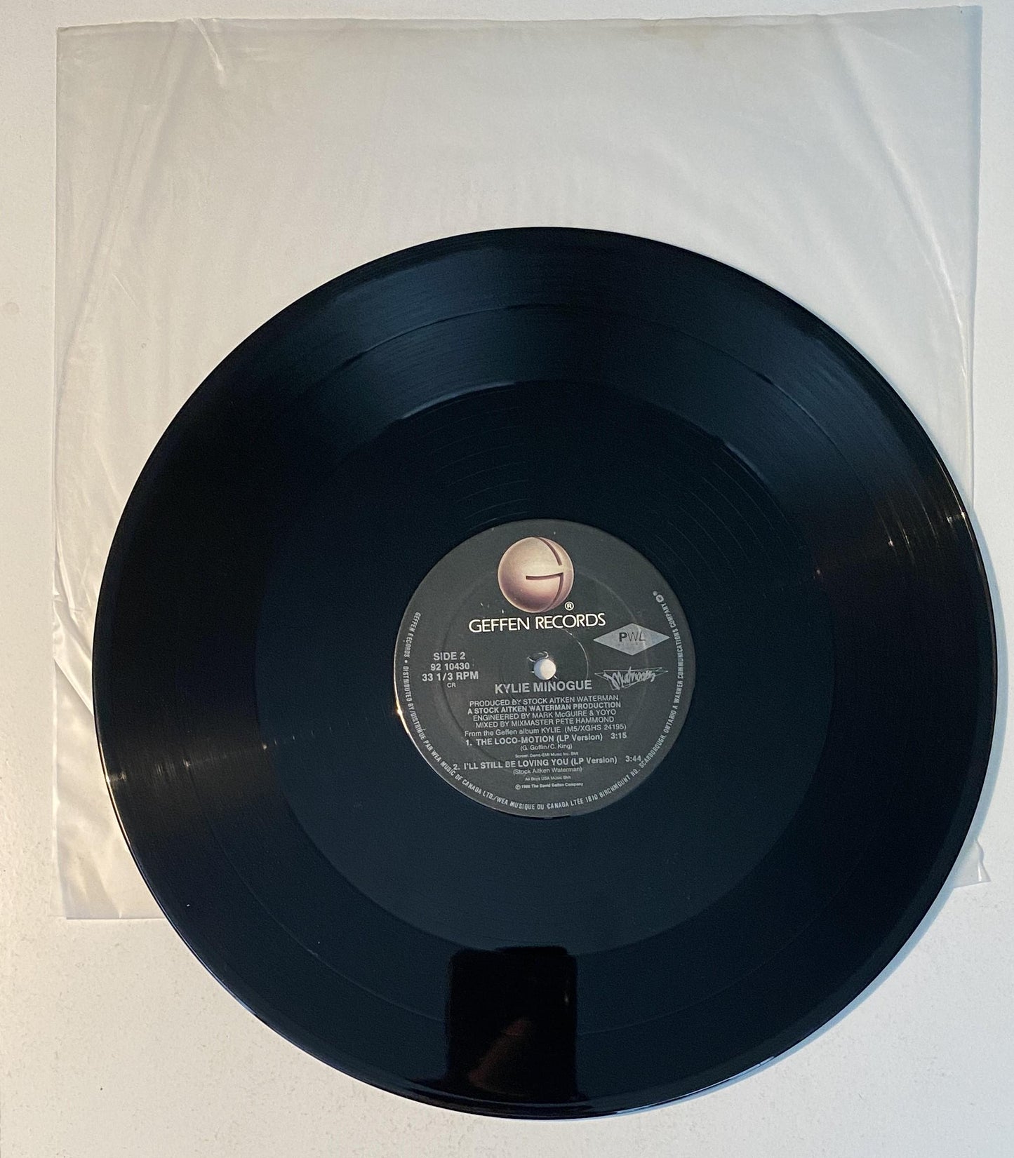 Kylie Minogue - The Loco-Motion 1988 12" Single Vinyl Record