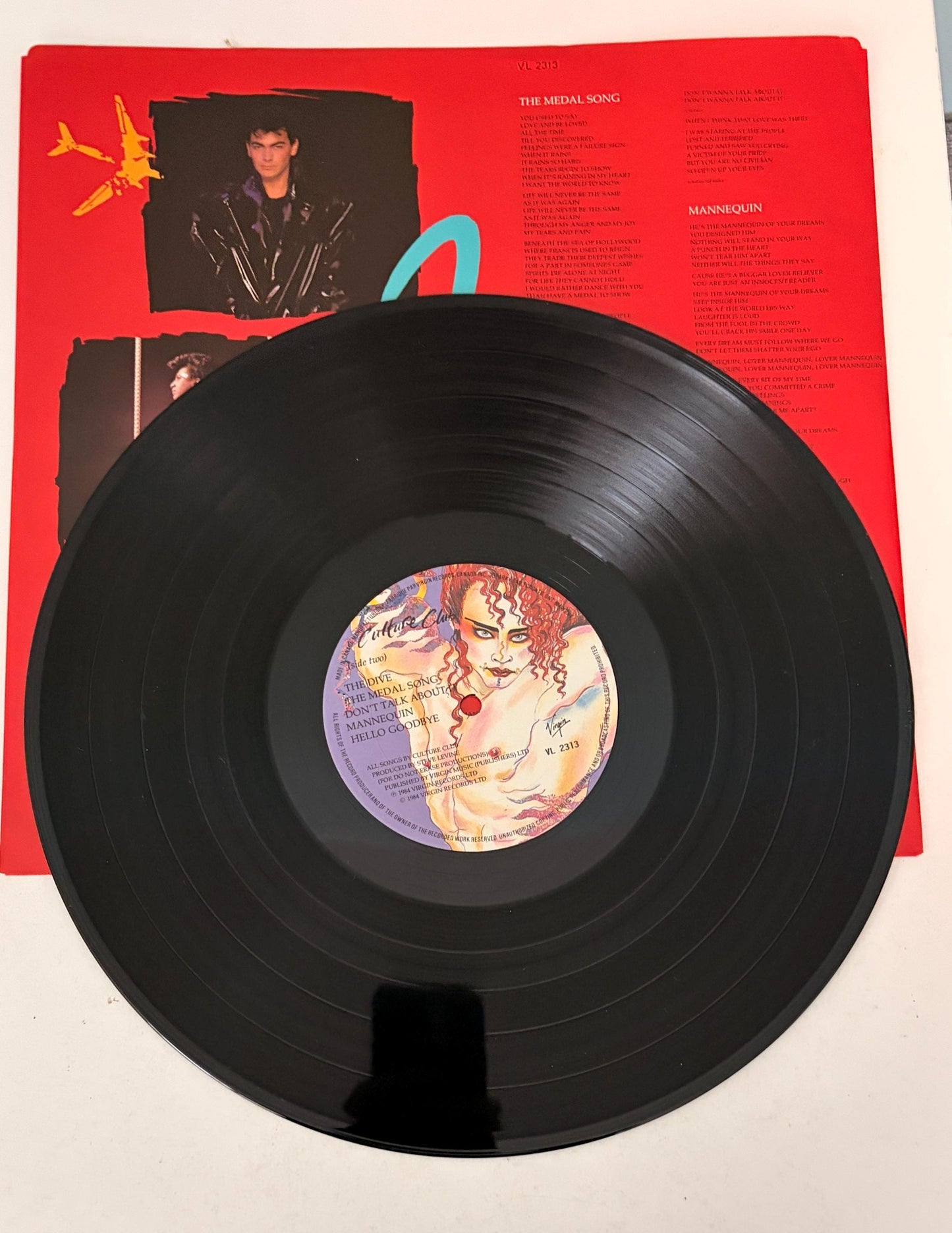 Culture Club - Waking Up With the House on Fire 1984 Vinyl Record