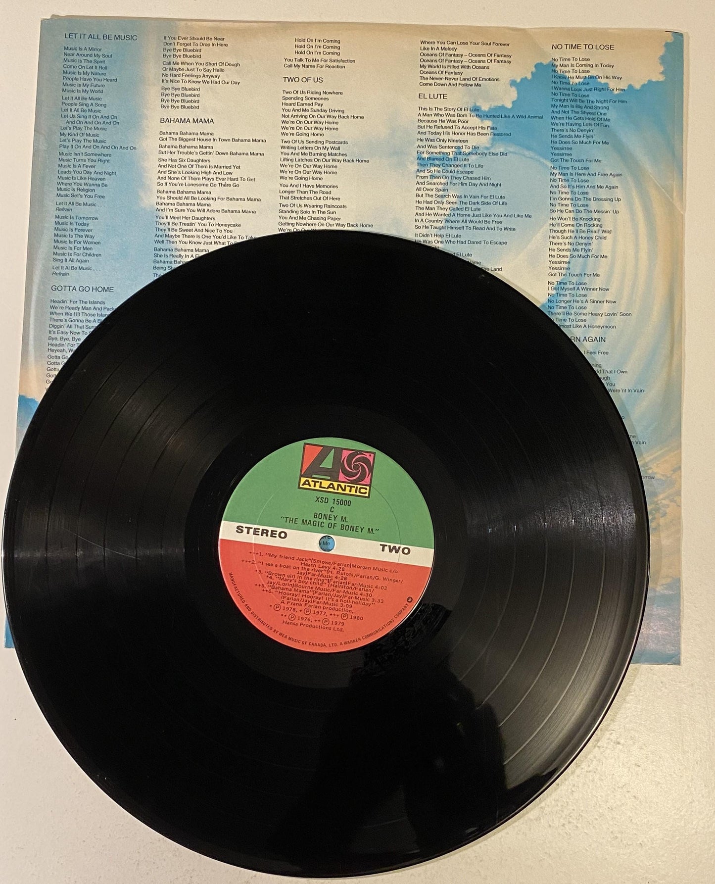 Boney M. Nightflight to Venus 1978 Vinyl LP