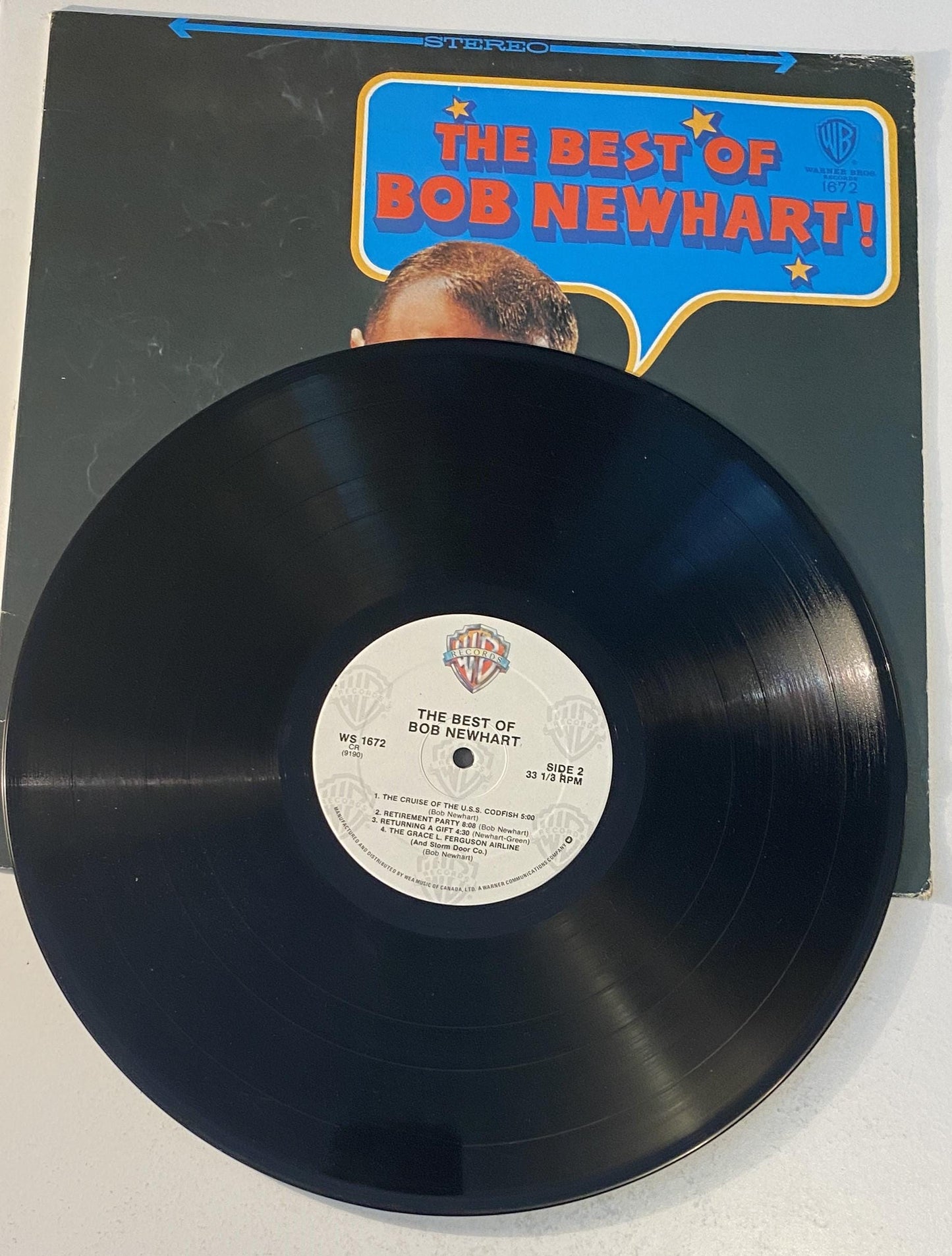 The Best of Bob Newhart - 1966 Vinyl LP Record