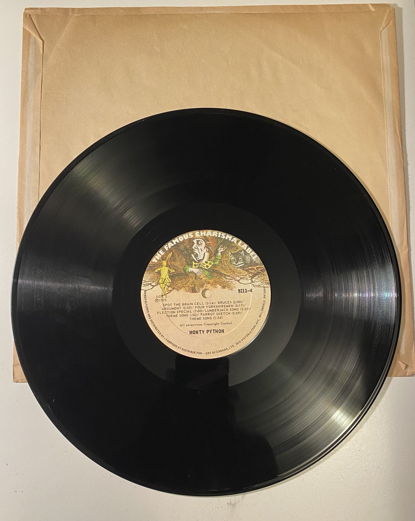 Monty Python Live at Drury Lane - 1975 Vinyl LP