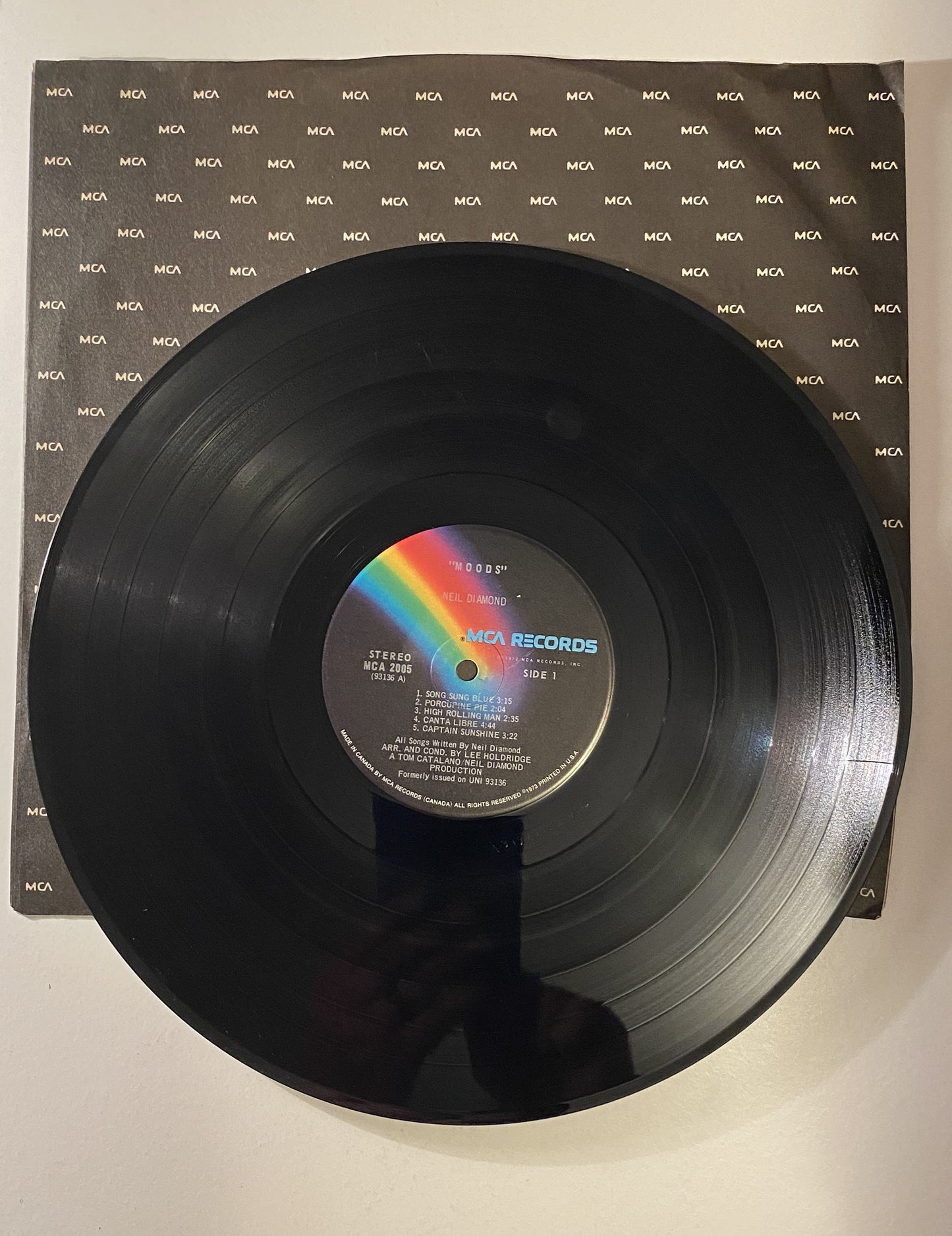 Neil Diamond - Moods - 1973 Vinyl LP