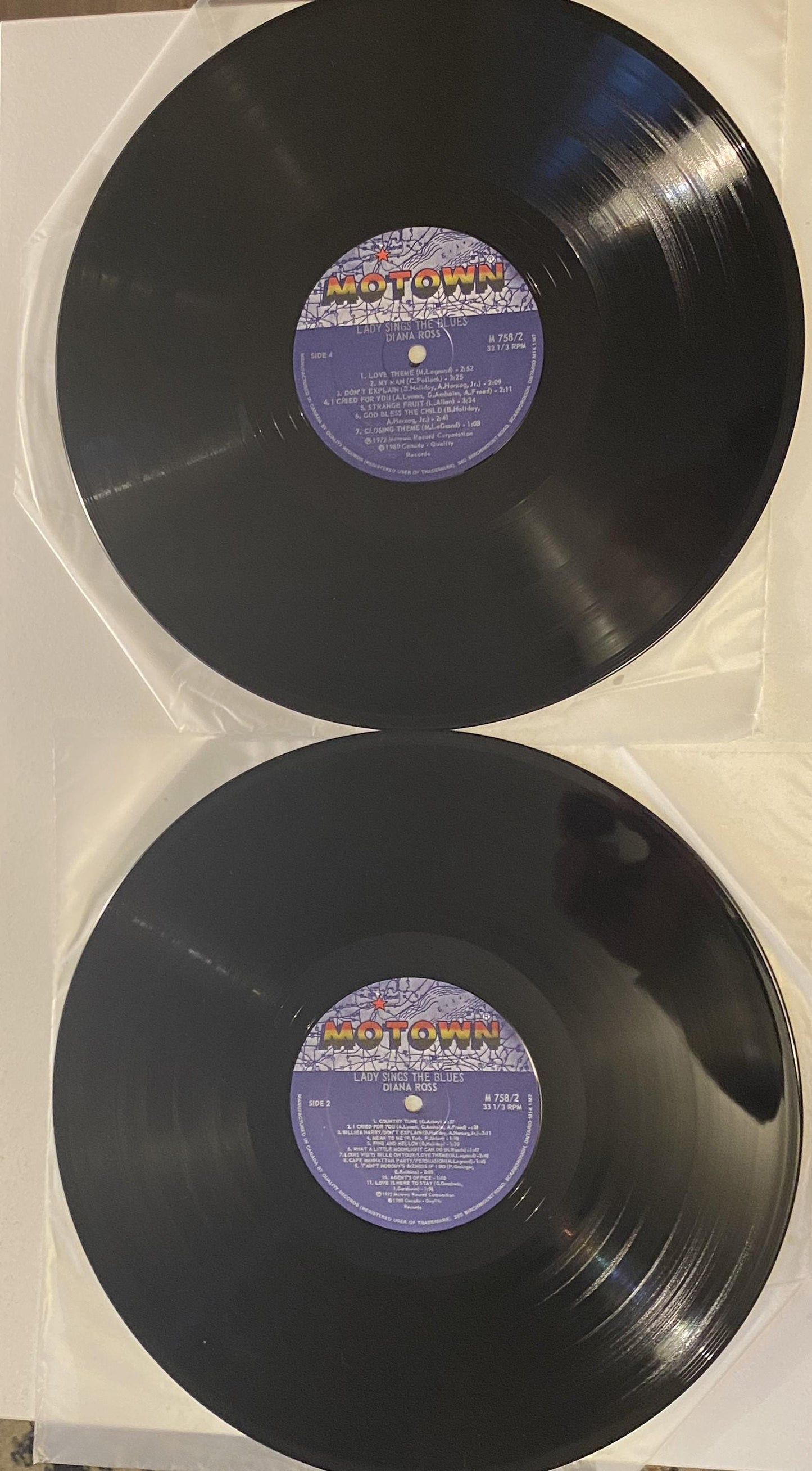 Diana Ross - Lady Sings the Blues Original Soundtrack - 1972 Vinyl LP