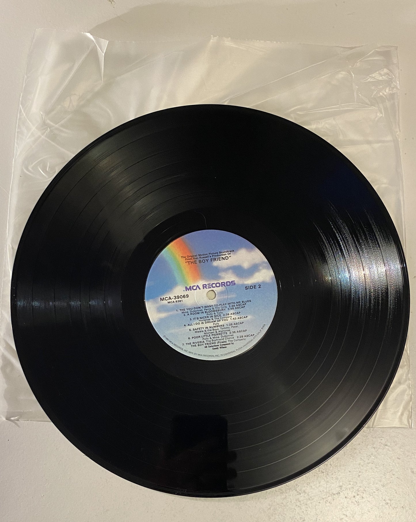 The Boy Friend Original Motion Picture Soundtrack Starring Twiggy 1986 Vinyl LP