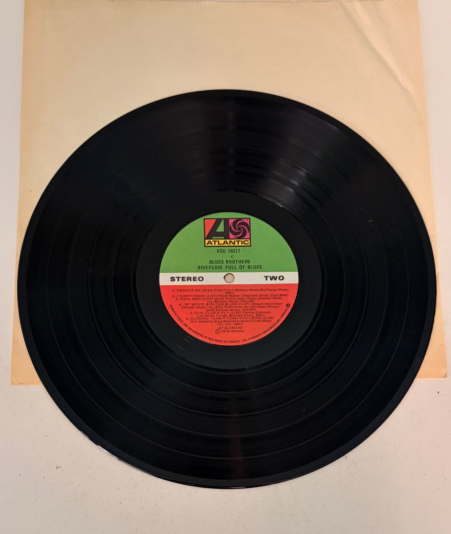 Blues Brothers Briefcase Full of Blues 1978 Vinyl LP