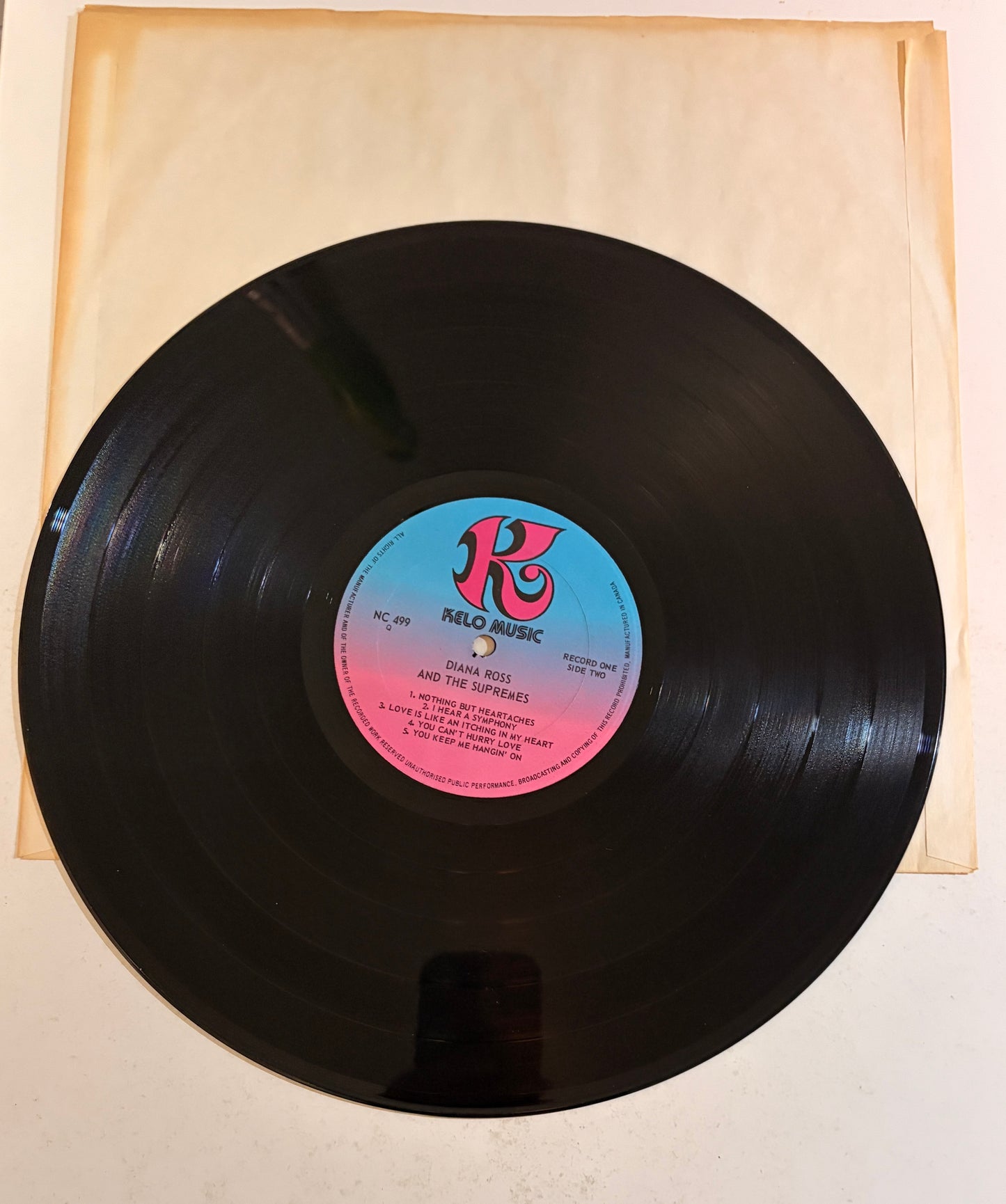 Diana Ross and the Supremes Greatest Hits 1978 Vinyl Double LP