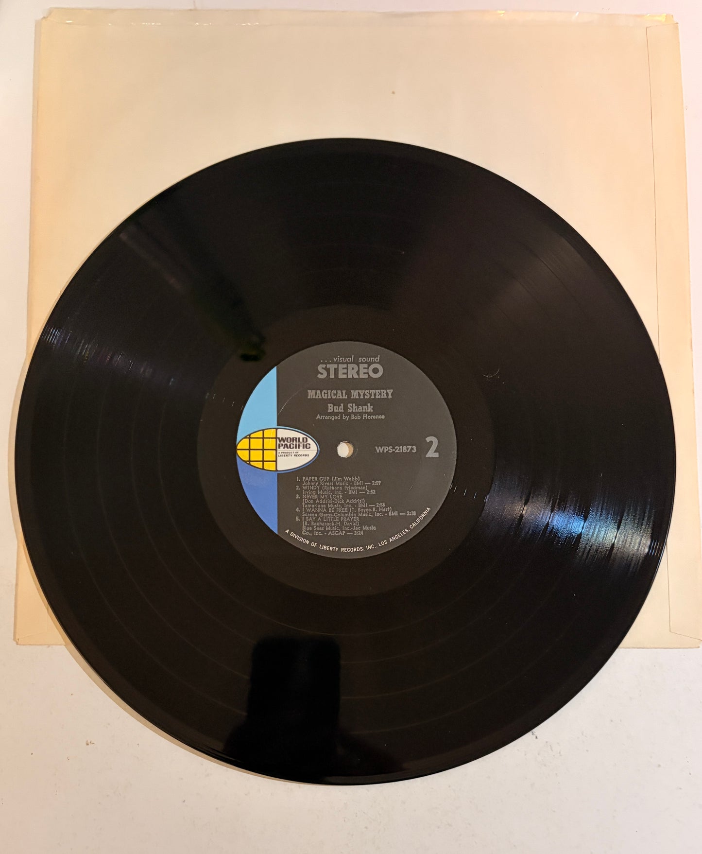 Magical Mystery Bud Shank 1968 Vinyl LP