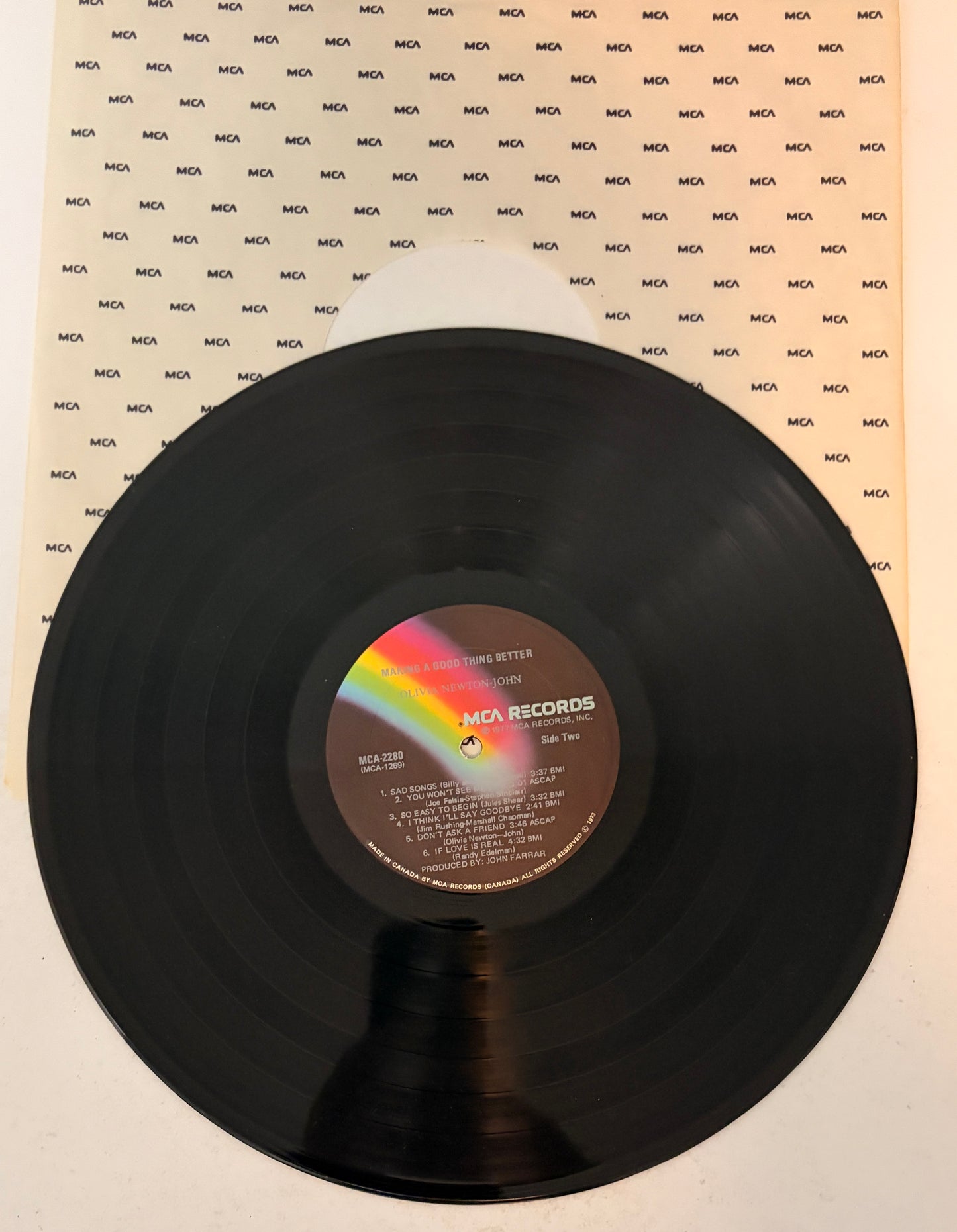 Olivia Newton-John – Making A Good Thing Better 1977 Vinyl LP