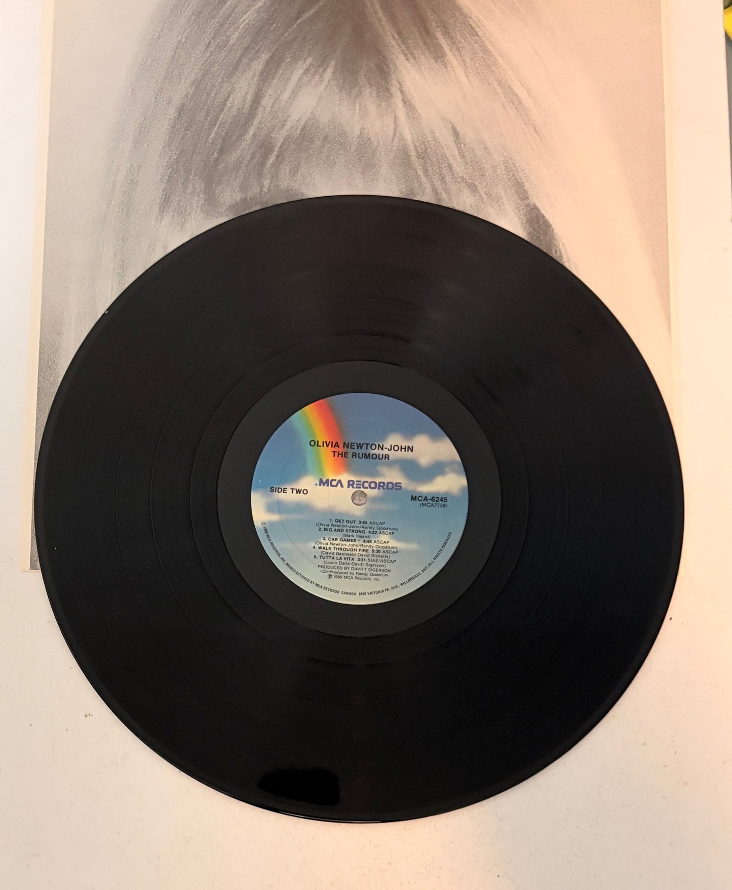 Olivia Newton-John The Rumour 1988 Vinyl LP