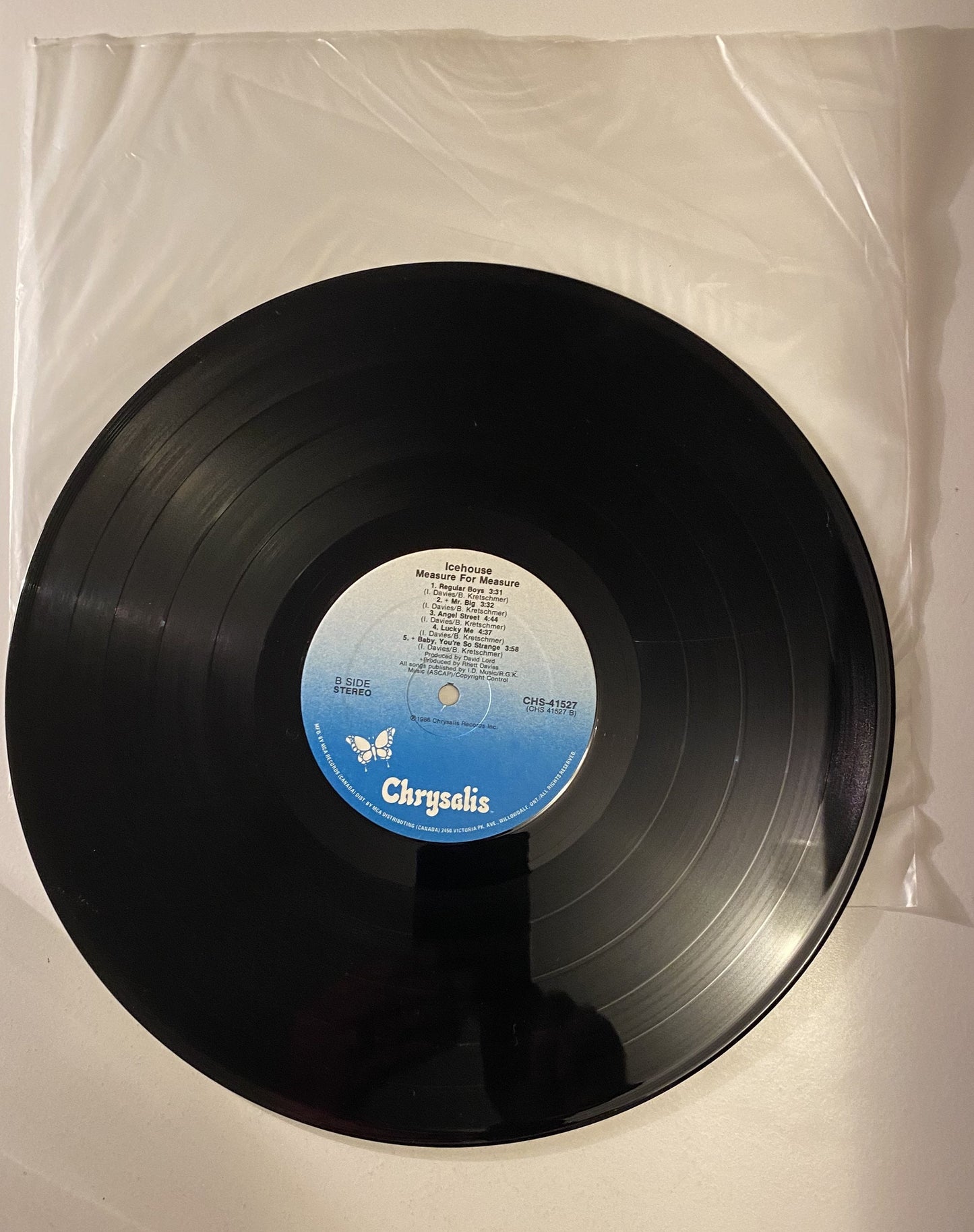 Icehouse - Measure for Measure - 1986 Vinyl LP