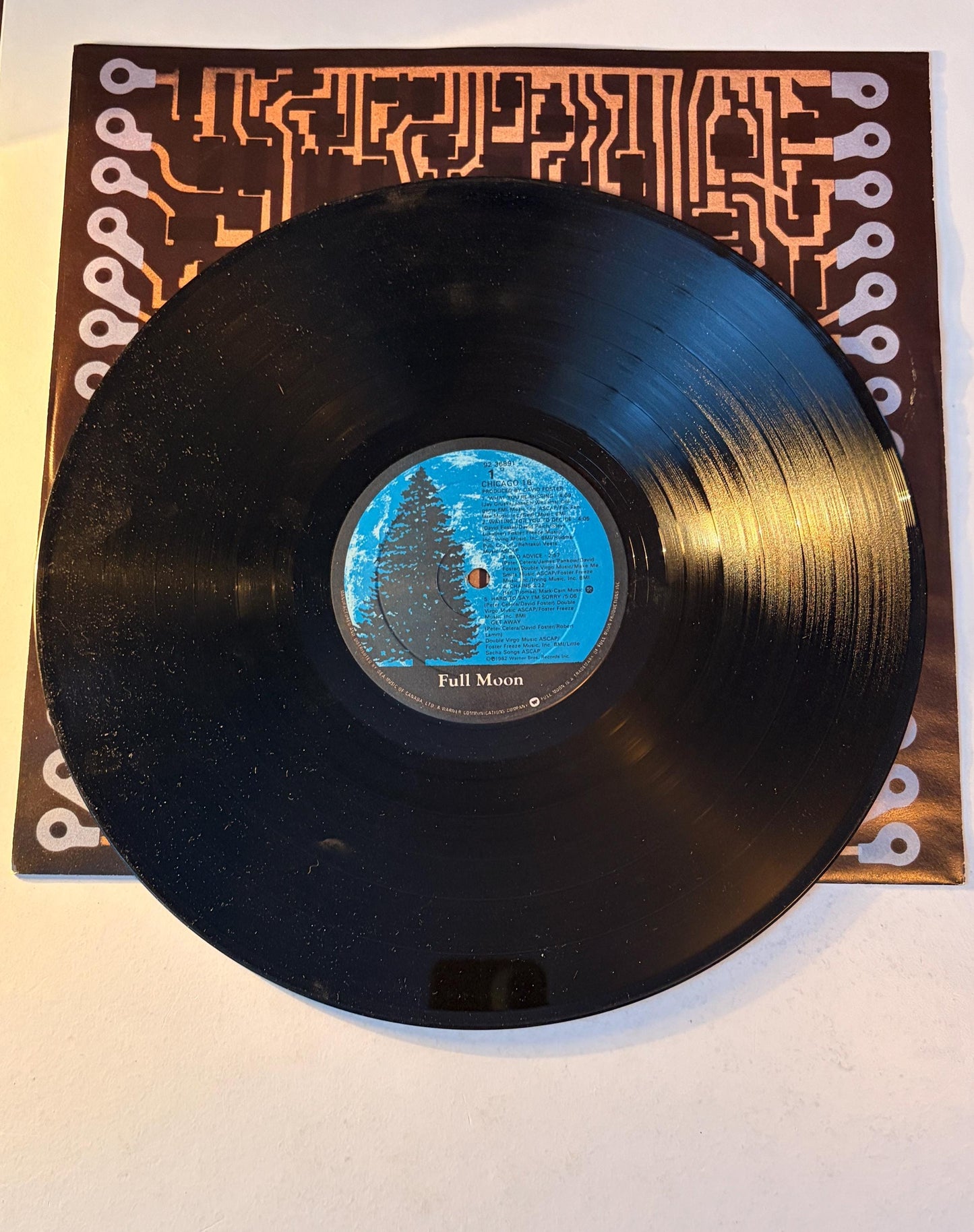 Chicago 16 - 1982 Vinyl Record