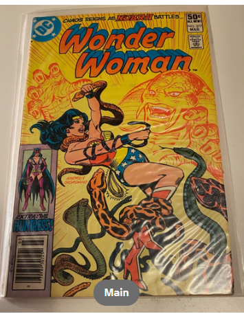 DC Comics Wonder Woman #277 March 1981