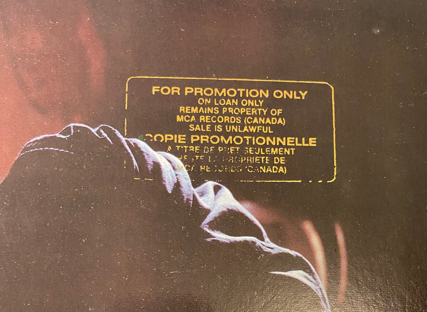 Dan Hartman - I Can Dream About You - 1984 Vinyl LP - Promo Copy