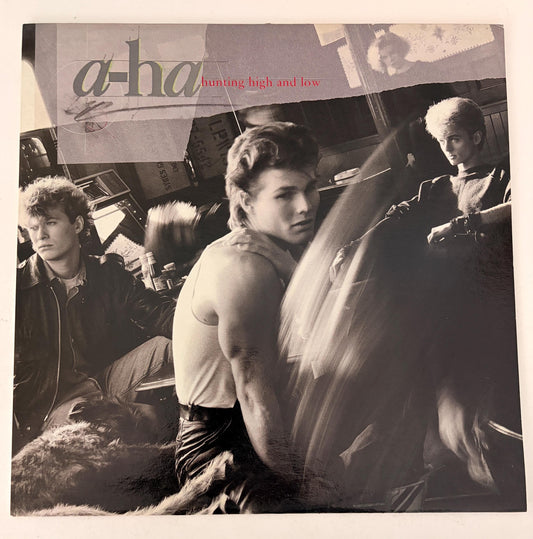 a-ha Hunting High and Low 1985 Vinyl Record