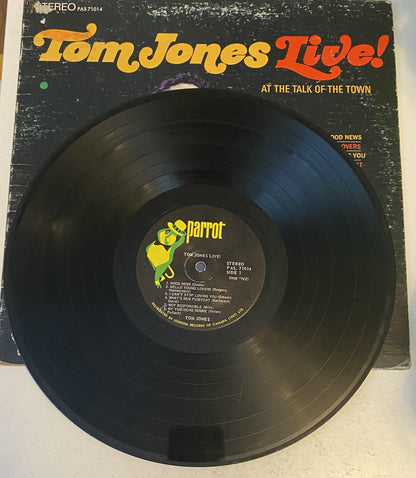 Tom Jones - Live At The Talk of the Town 1967 Vinyl LP
