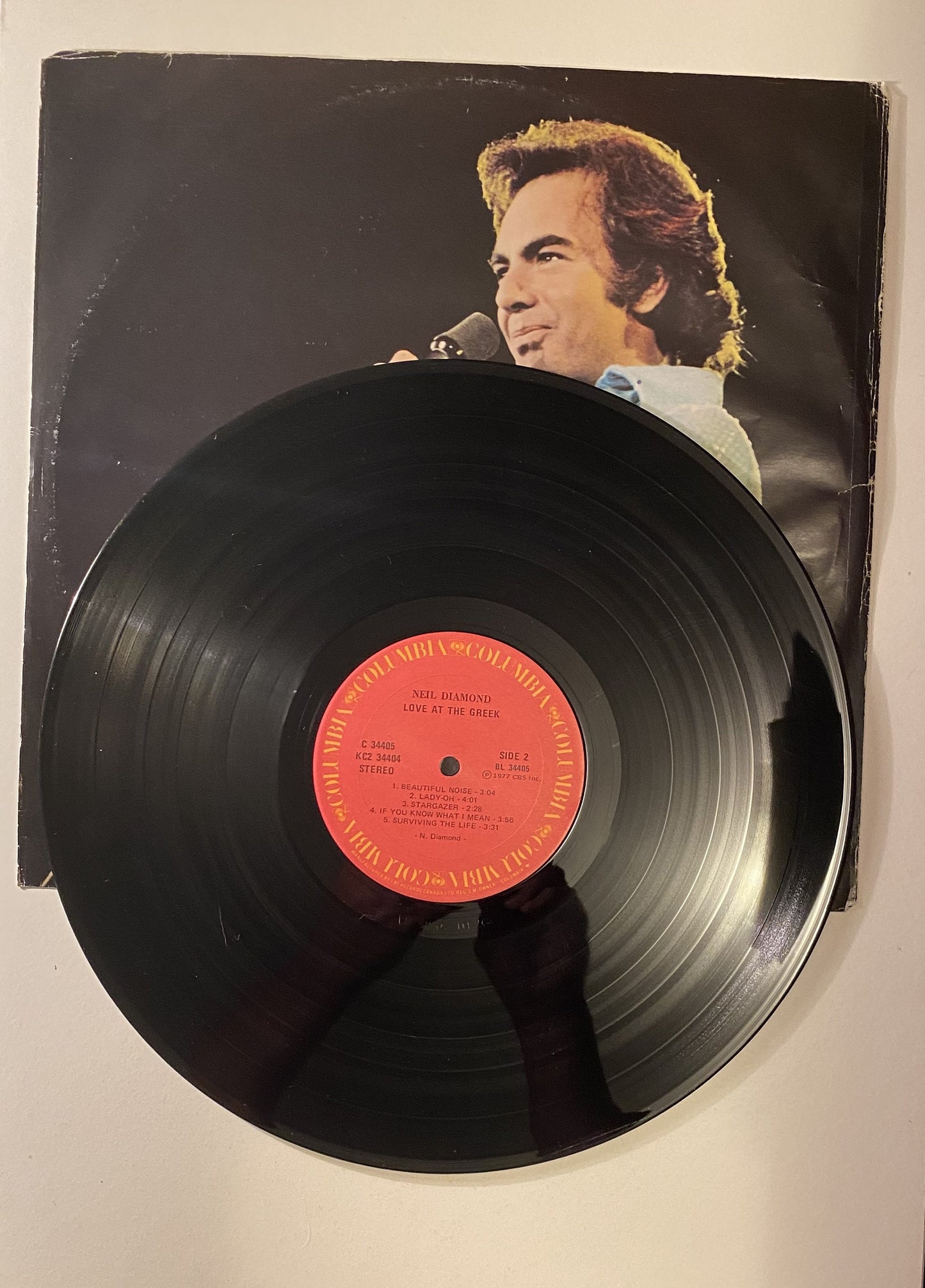 Neil Diamond - Love at the Greek - 1977 Vinyl LP
