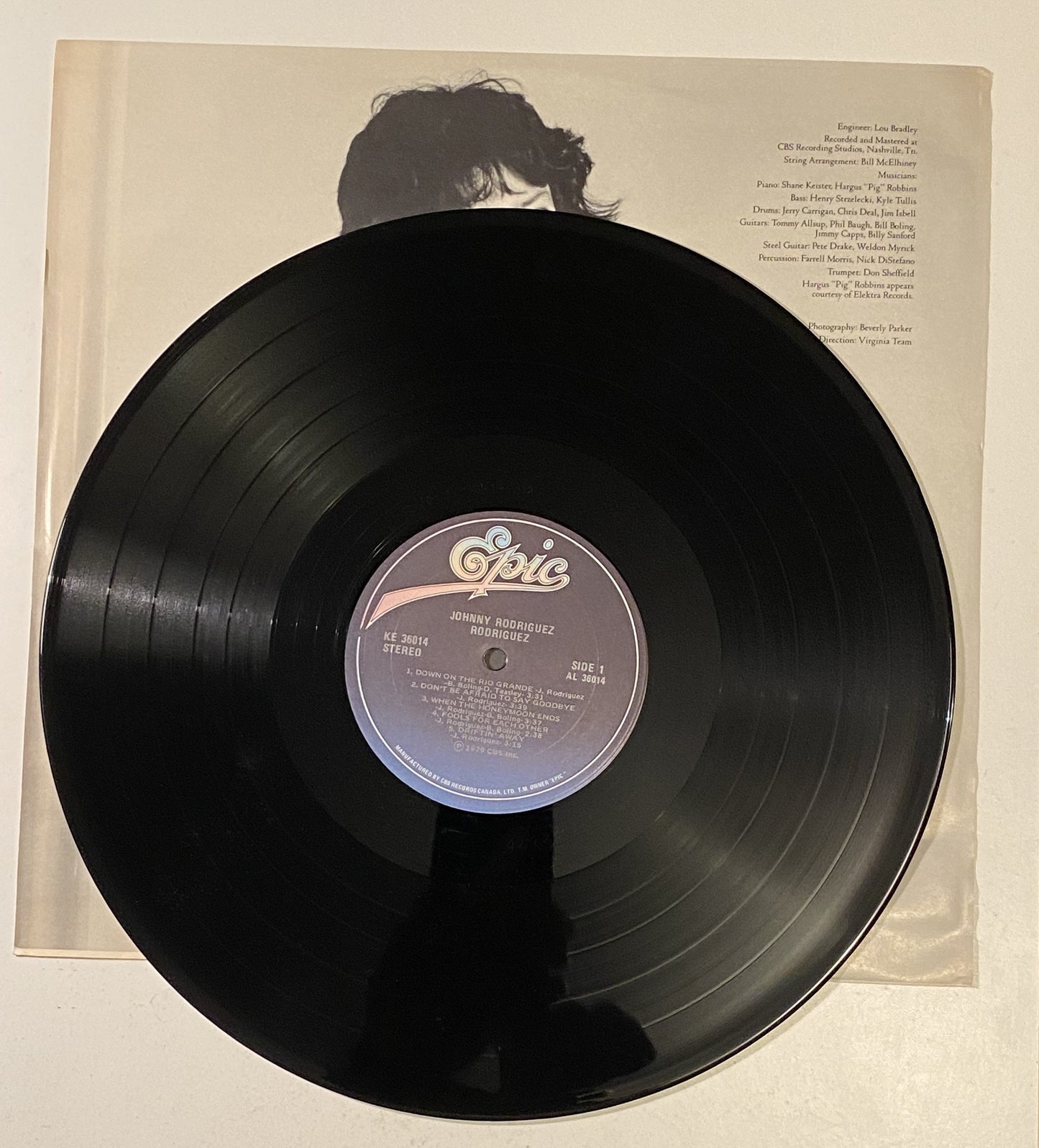 Johnny Rodriguez - Rodriguez - 1979 Vinyl LP