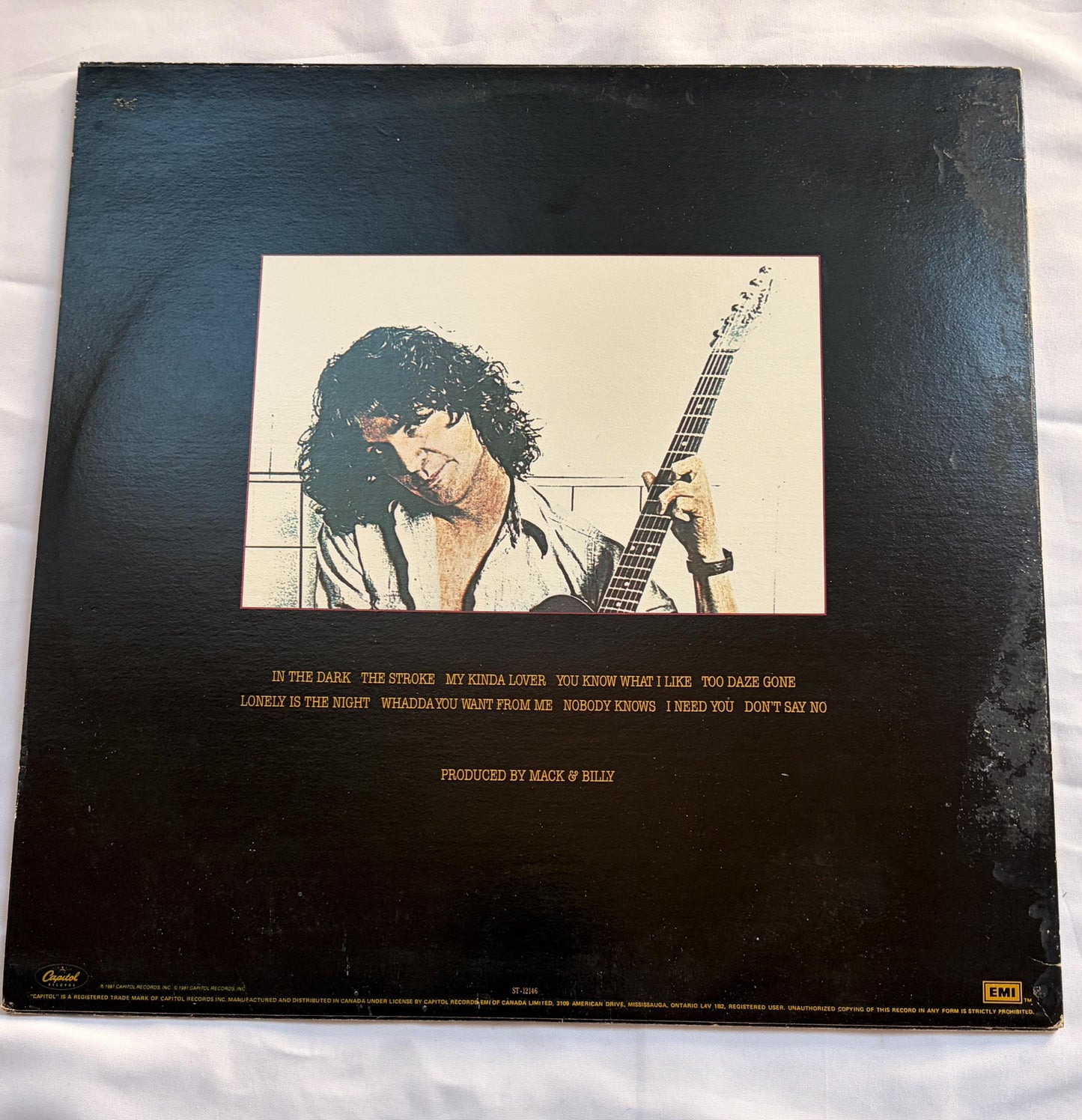 Billy Squier - Don't Say No 1981 Vinyl Record