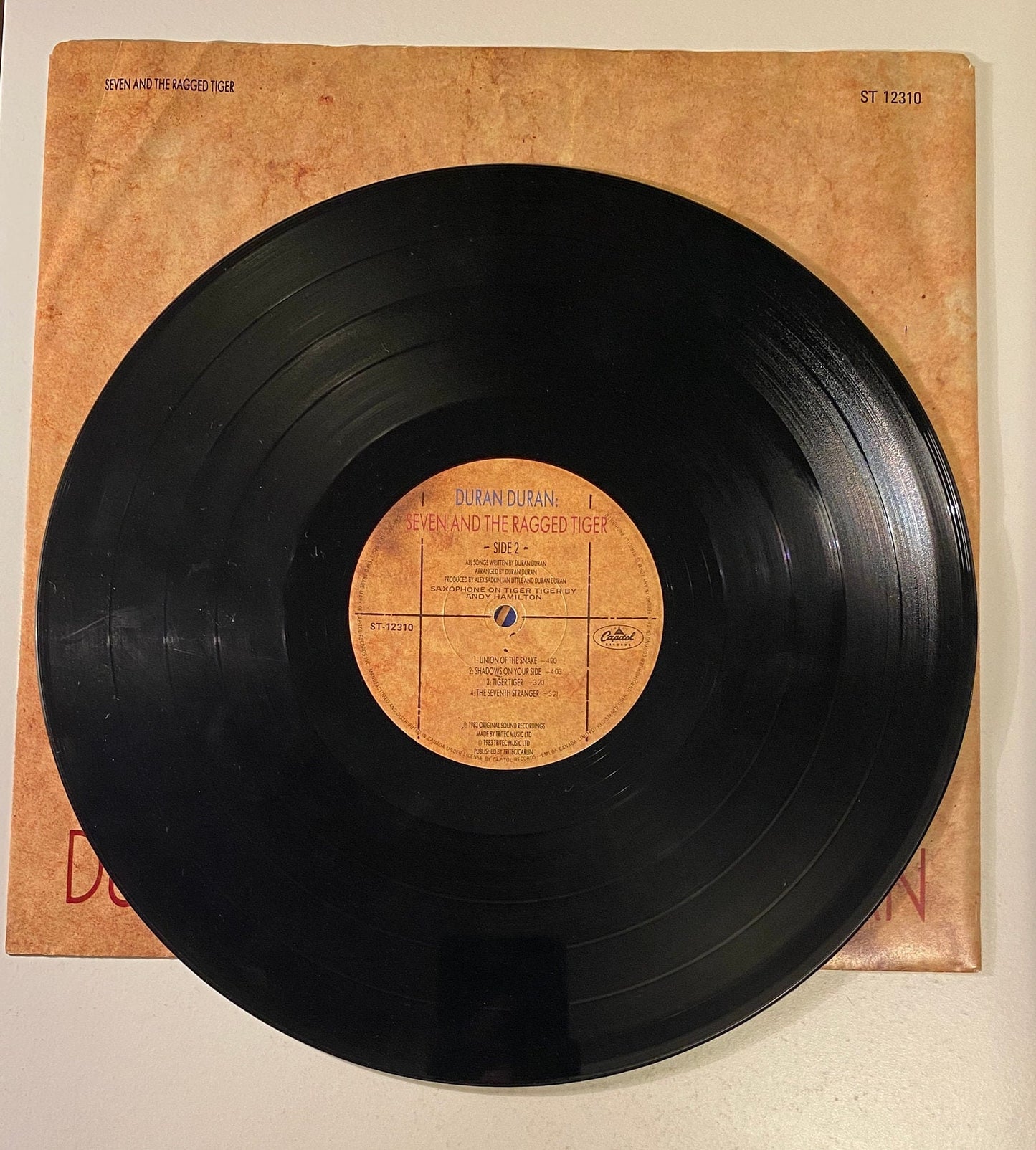 Duran Duran - Seven and the Ragged Tiger - 1983 Vinyl LP Record