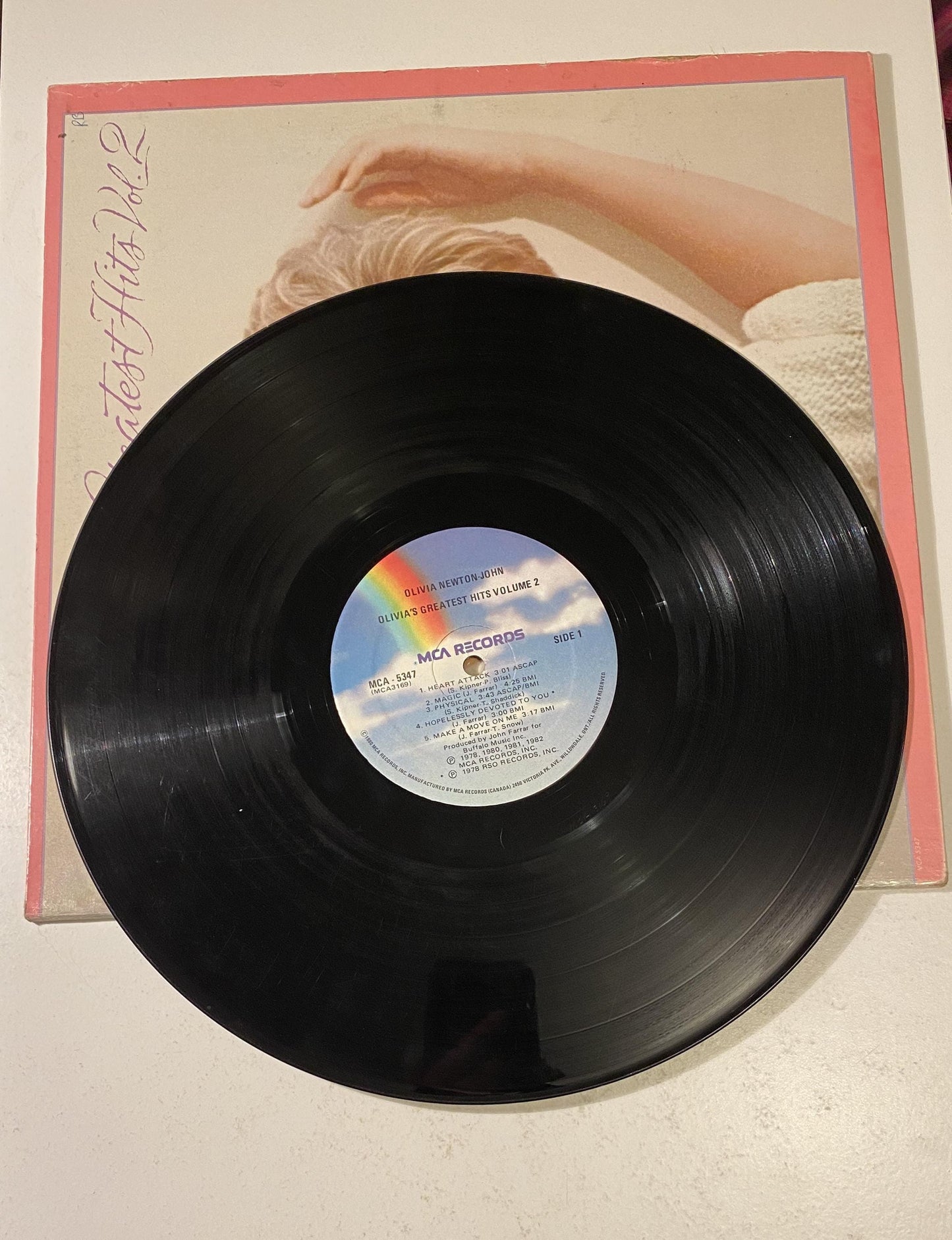 Olivia Newton-John - Olivia's Greatest Hits 2 - 1982 Vinyl LP