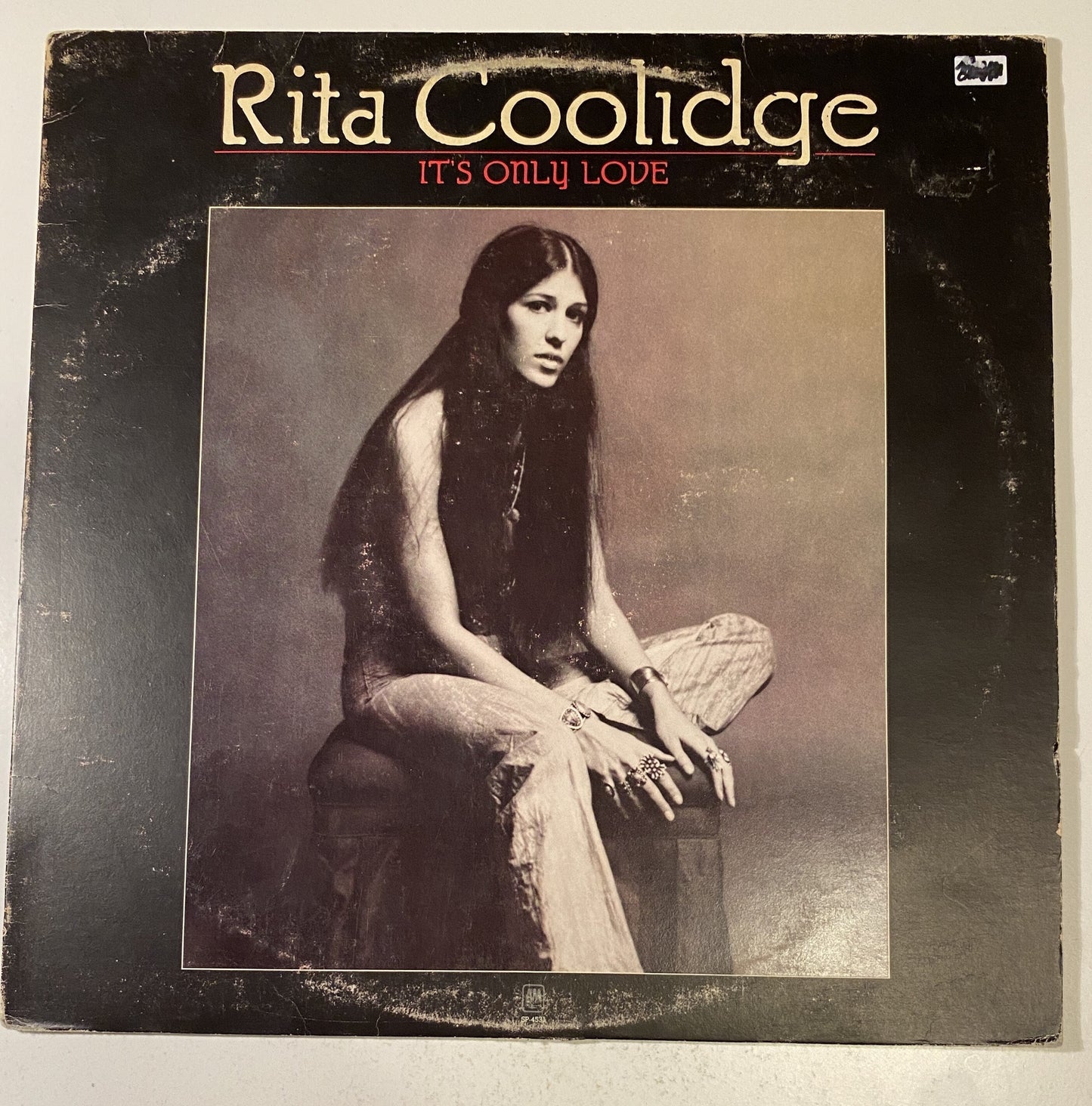 Rita Coolidge - It's Only Love - 1975 Vinyl LP Record