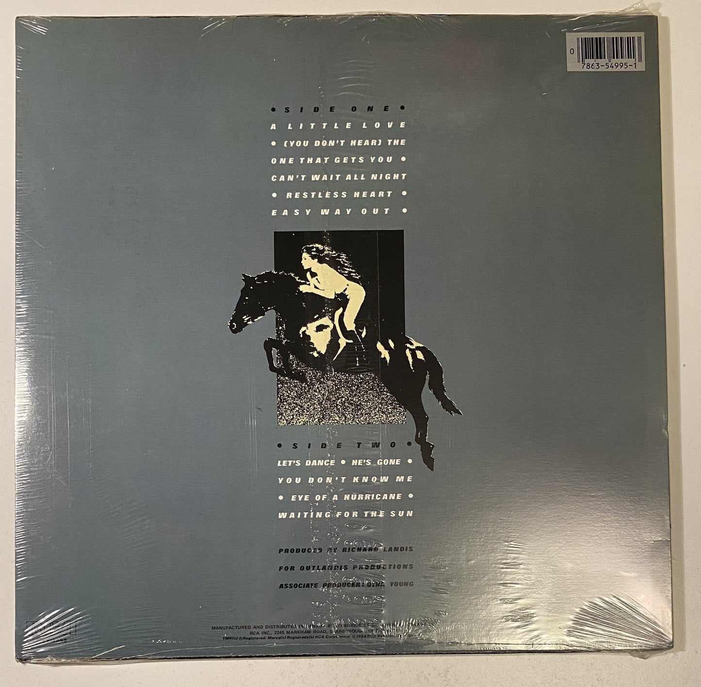 Juice Newton - Can't Wait All Night - 1984 vinyl LP - Sealed!