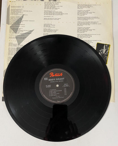 Eddy Grant - Going For Broke 1984 Vinyl LP Record