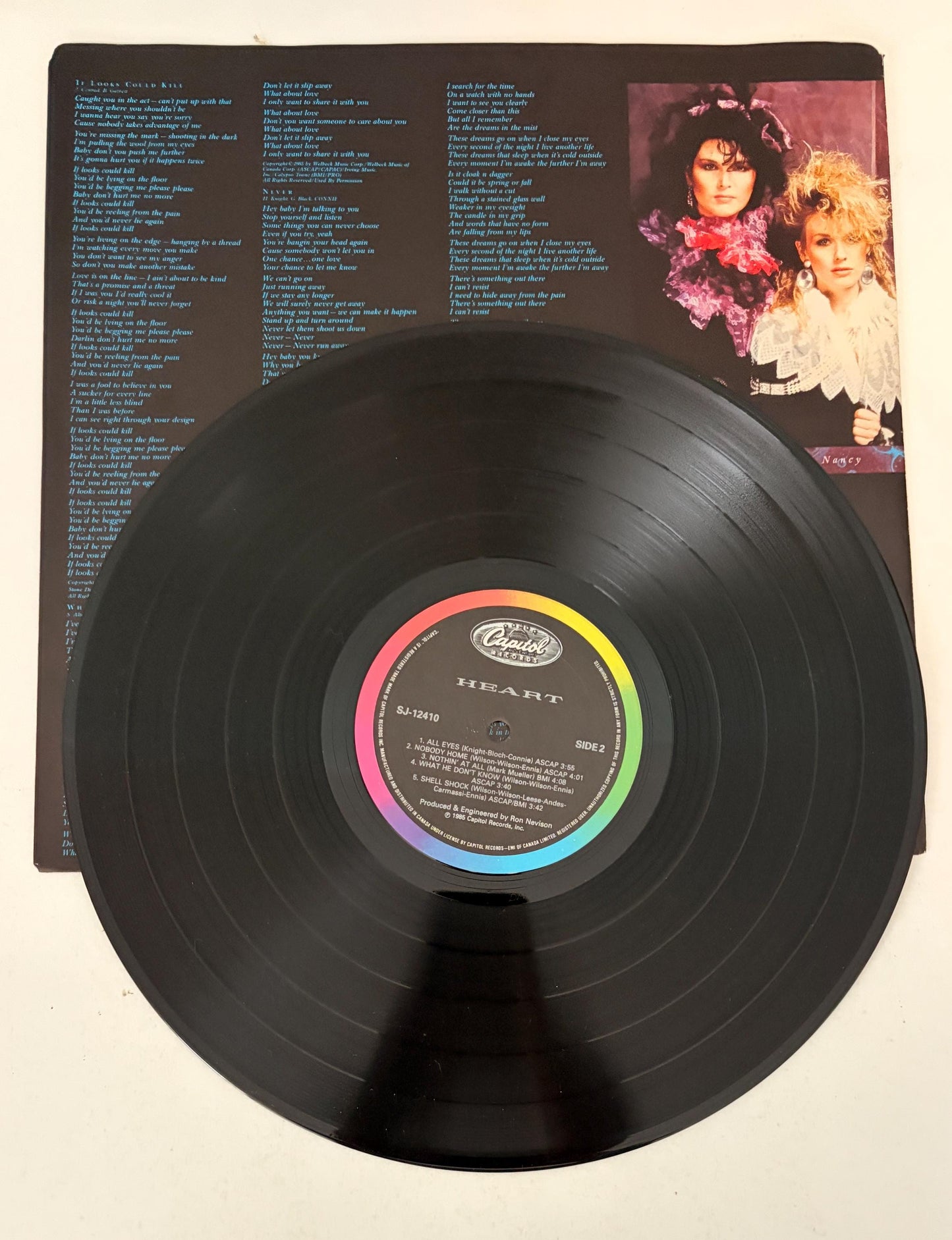 Heart - Heart (What About Love) 1985 Vinyl Record