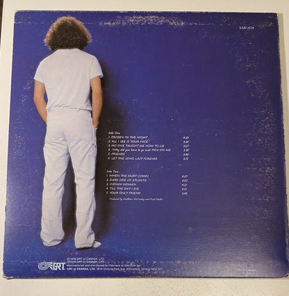 Dan Hill - Frozen in the Night 1978 Vinyl LP Record - Blue Vinyl edition