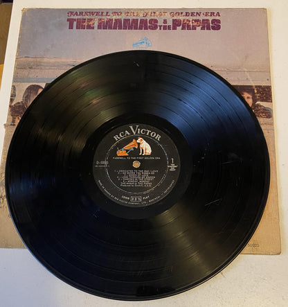 Farewell to the First Golden Era of The Mamas and the Poppas - 1967 Vinyl LP