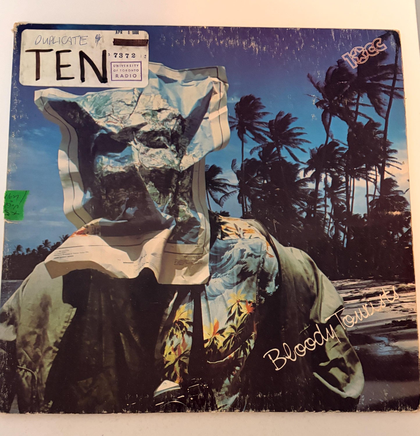 10 cc Bloody Tourists 1978 Vinyl Record
