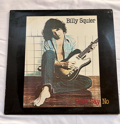 Billy Squier - Don't Say No 1981 Vinyl Record