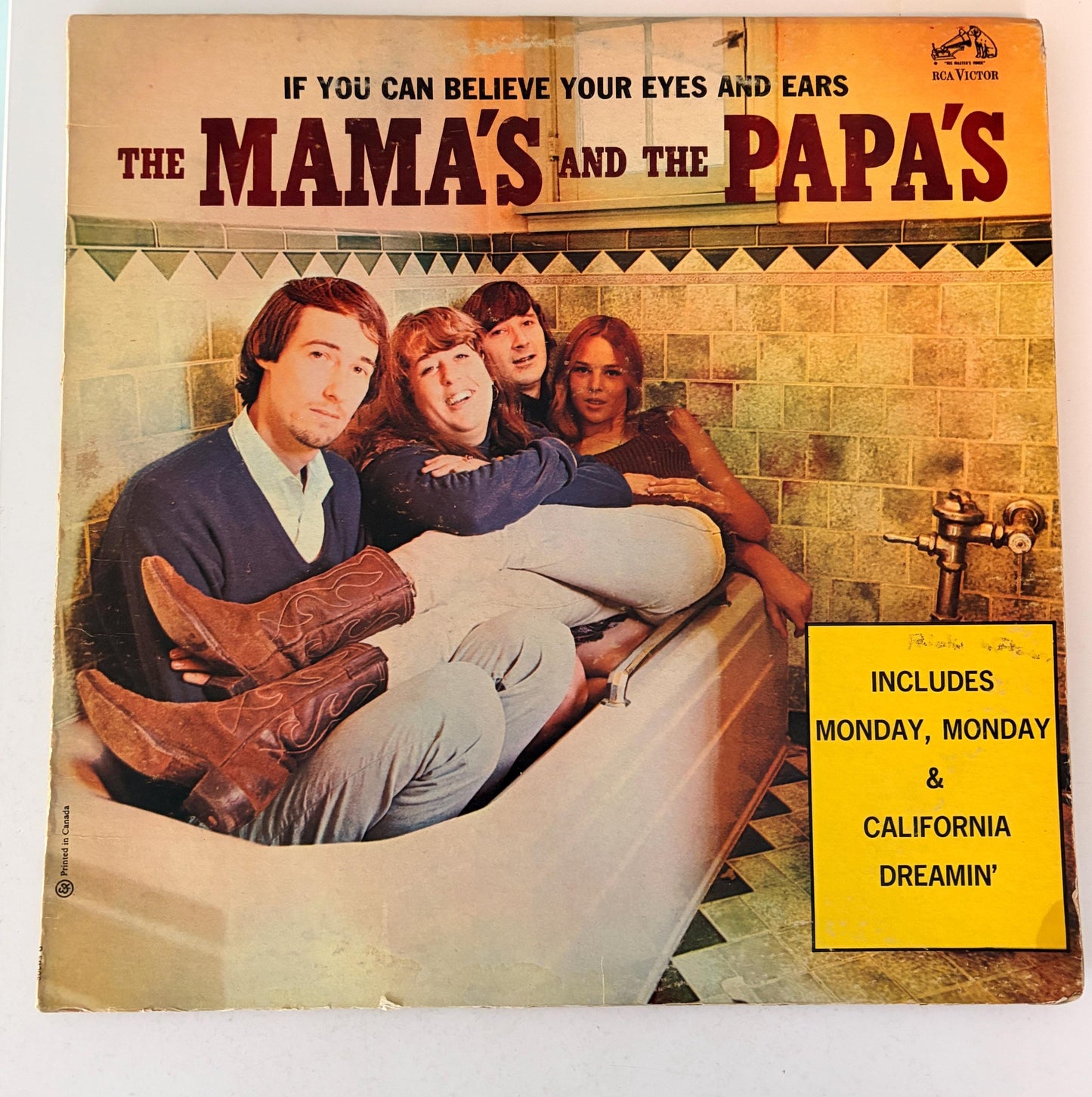 The Mama's and the Papa's If You Can Believe Your Eyes and Ears 1966 Vinyl Record