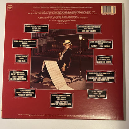 Barbra Streisand - The Broadway Album - 1985 Vinyl LP
