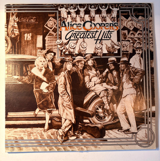 Alice Cooper's Greatest Hits 1974 Vintage Vinyl Record