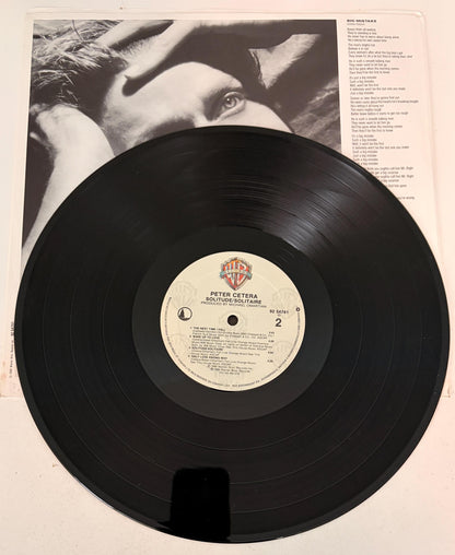 Peter Cetera Solitude Solitaire 1986 Vinyl Record
