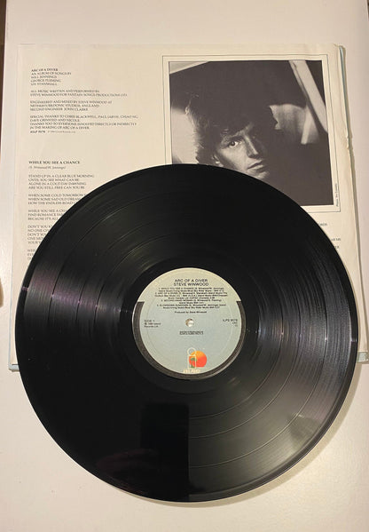 Steve Winwood - Arc of a Diver 1980 Vinyl Record