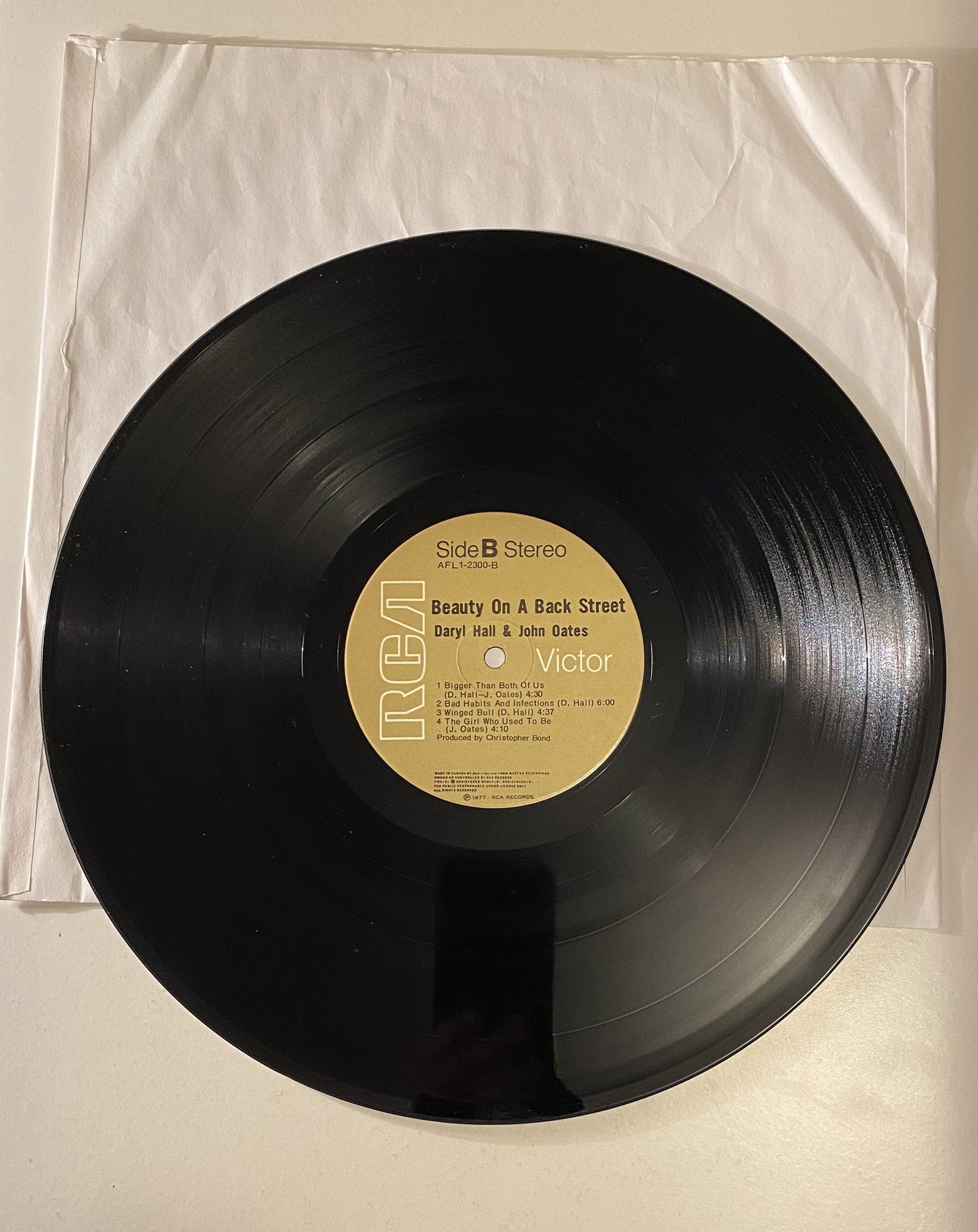 Hall & Oates - Beauty on a Back Street - 1977 Vinyl LP