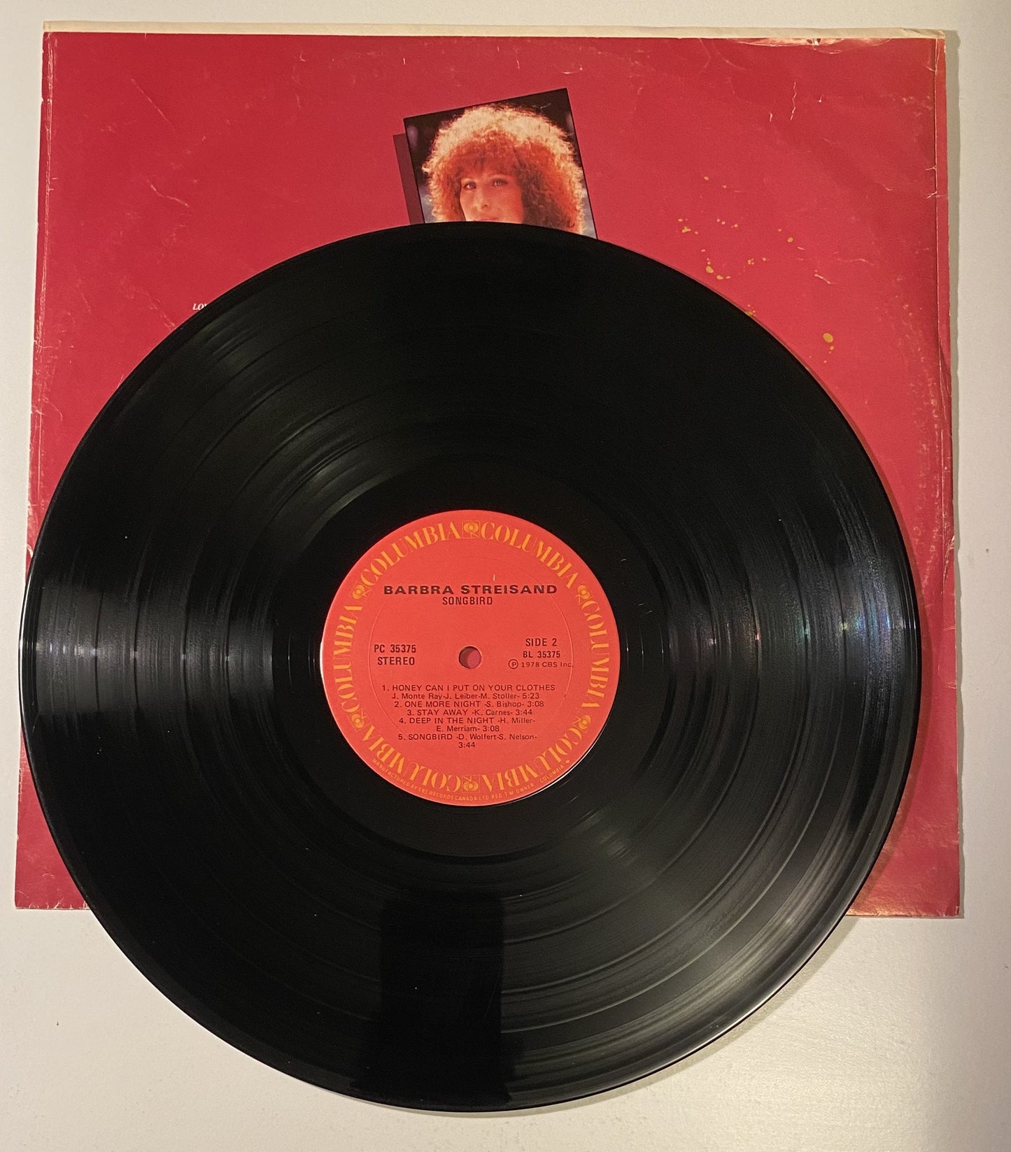 Barbra Streisand - Songbird - 1978 Vinyl LP