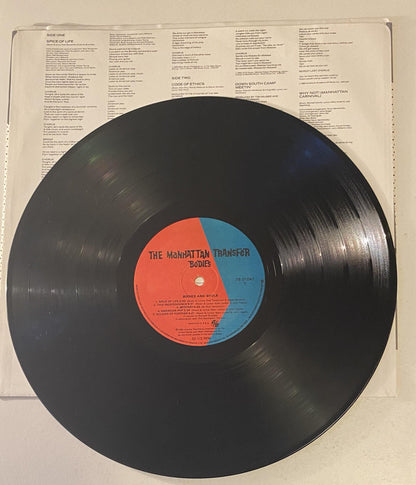 The Manhattan Transfer - Bodies and Souls 1983 Vinyl LP