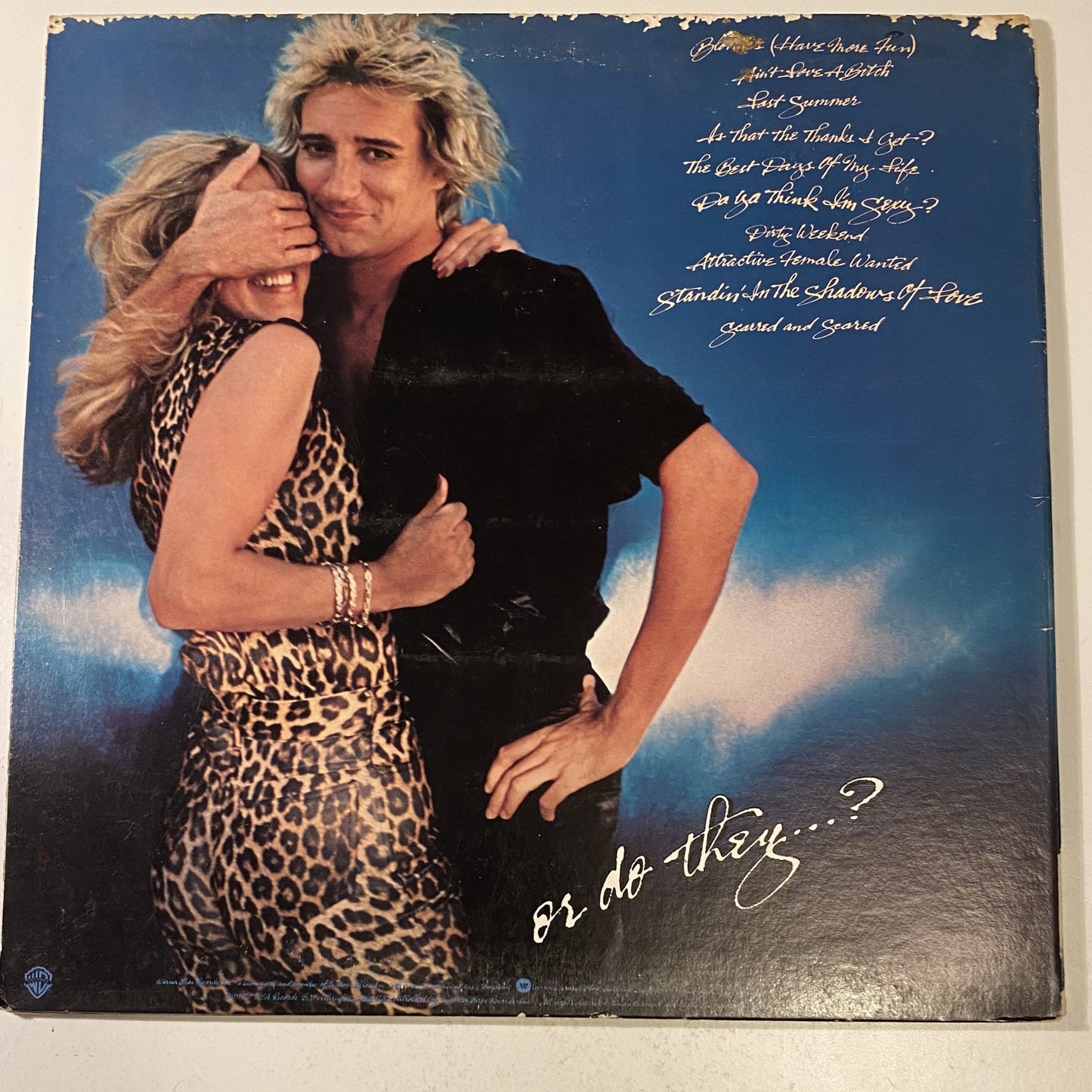 Rod Stewart - Blondes Have More Fun - 1978 Vinyl LP Record
