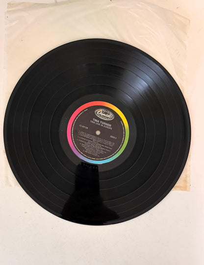 Tina Live in Europe - 1988 Double Vinyl Record