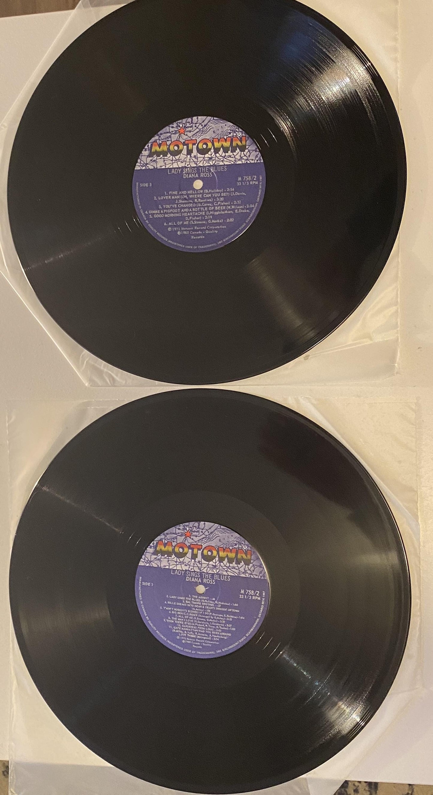 Diana Ross - Lady Sings the Blues Original Soundtrack - 1972 Vinyl LP
