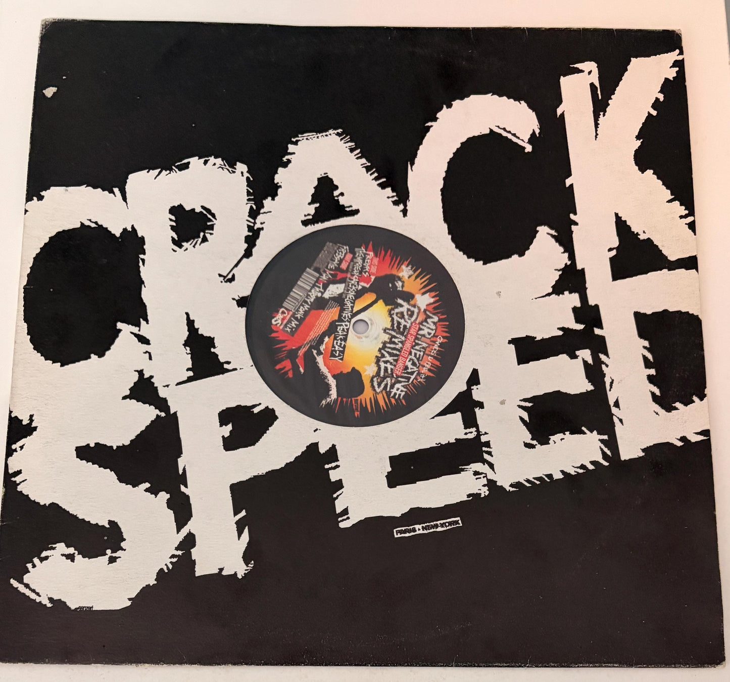 Crack & Speed Mr. Negative Remixes 2002 Vinyl Record