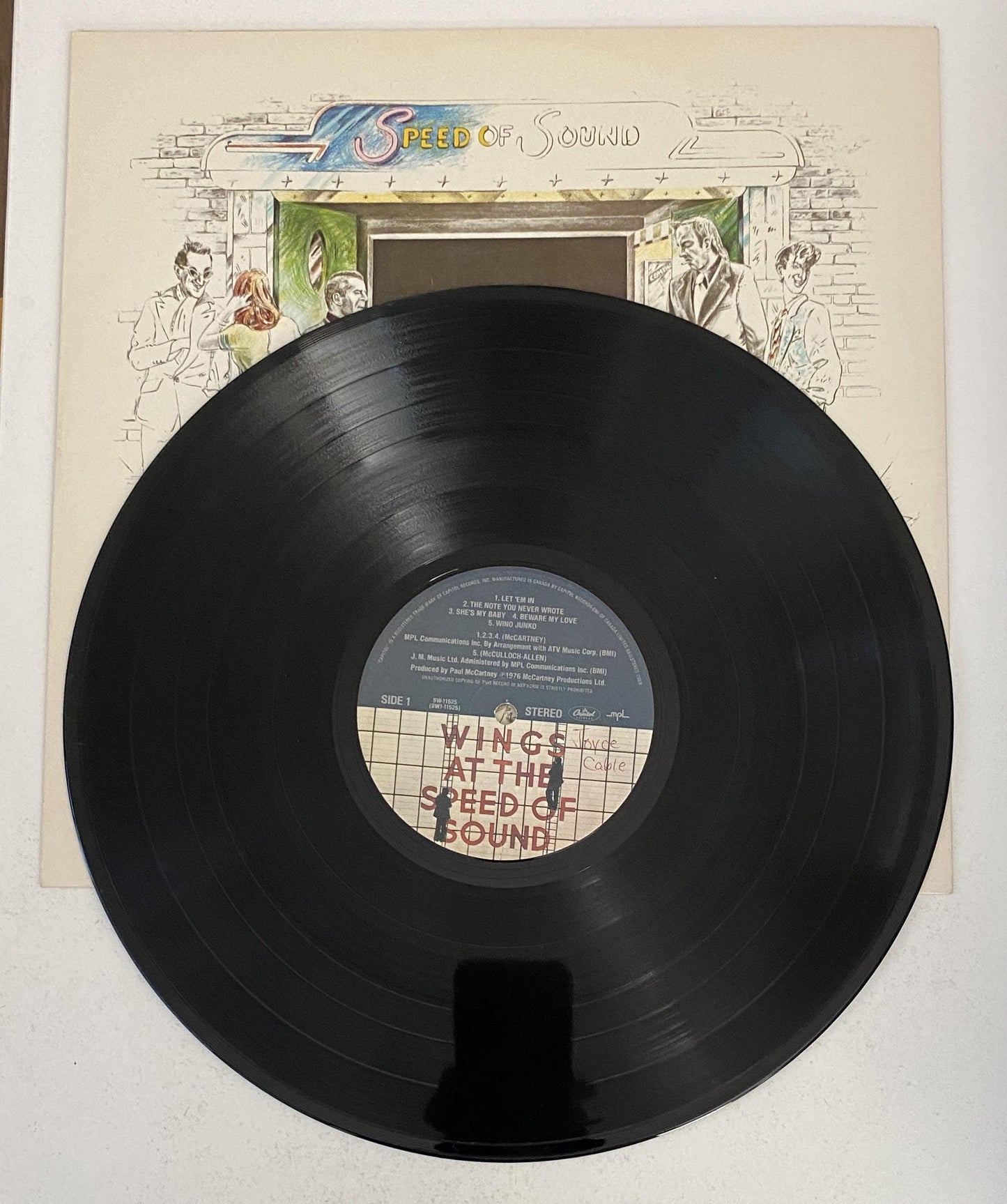 Wings - At The Speed of Sound - 1976 Vinyl LP
