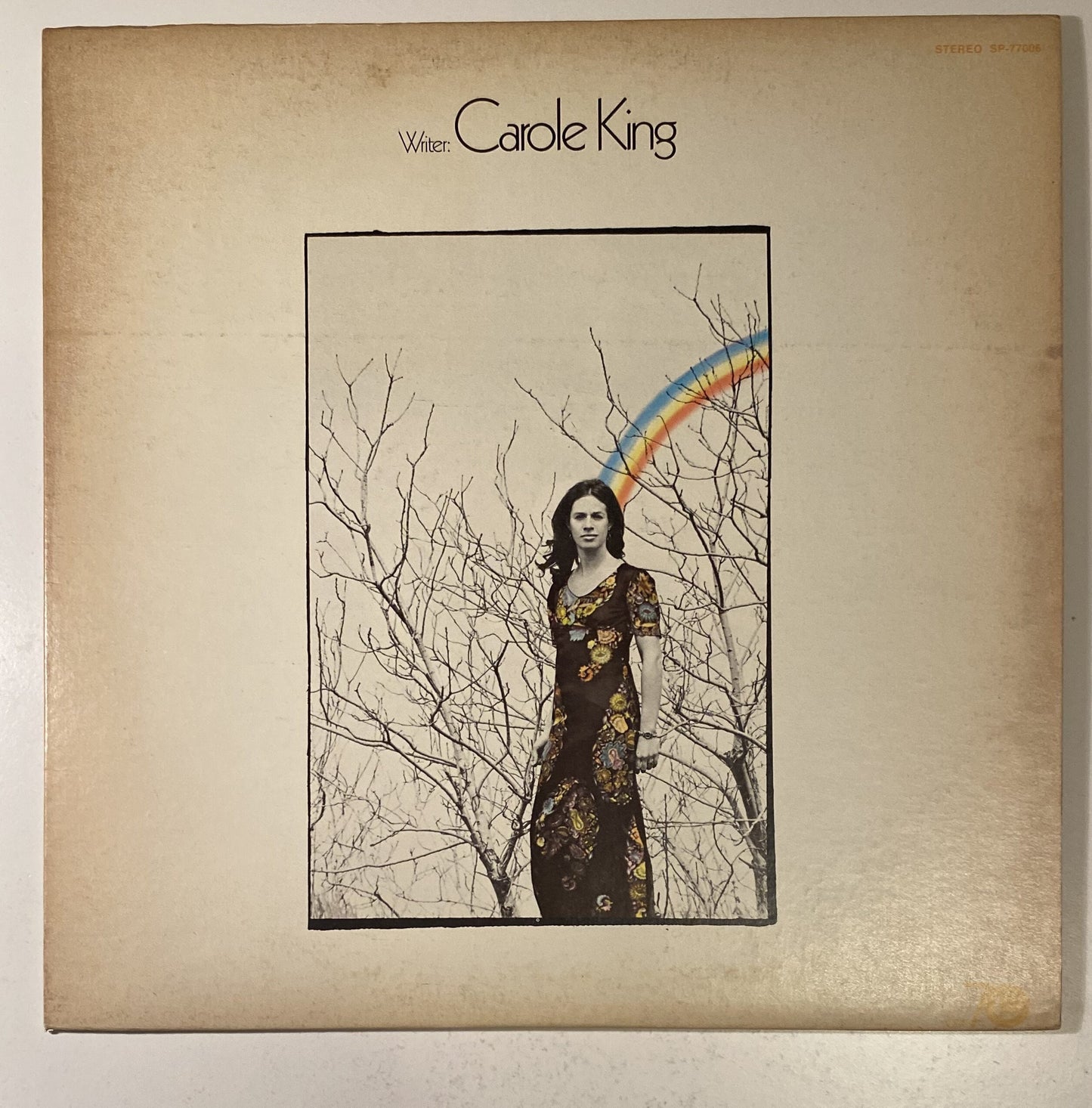 Carole King - Writer - 1970 Vinyl LP - Promotional Copy