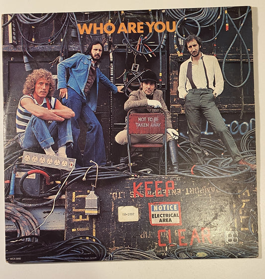 The Who - Who Are You - 1978 Vinyl LP Record