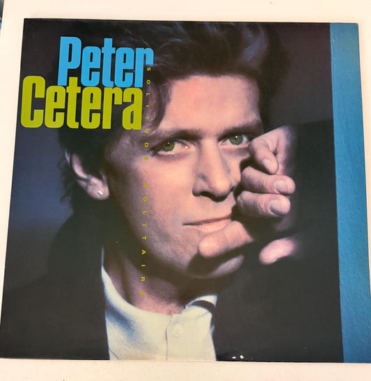 Peter Cetera Solitude Solitaire 1986 Vinyl Record